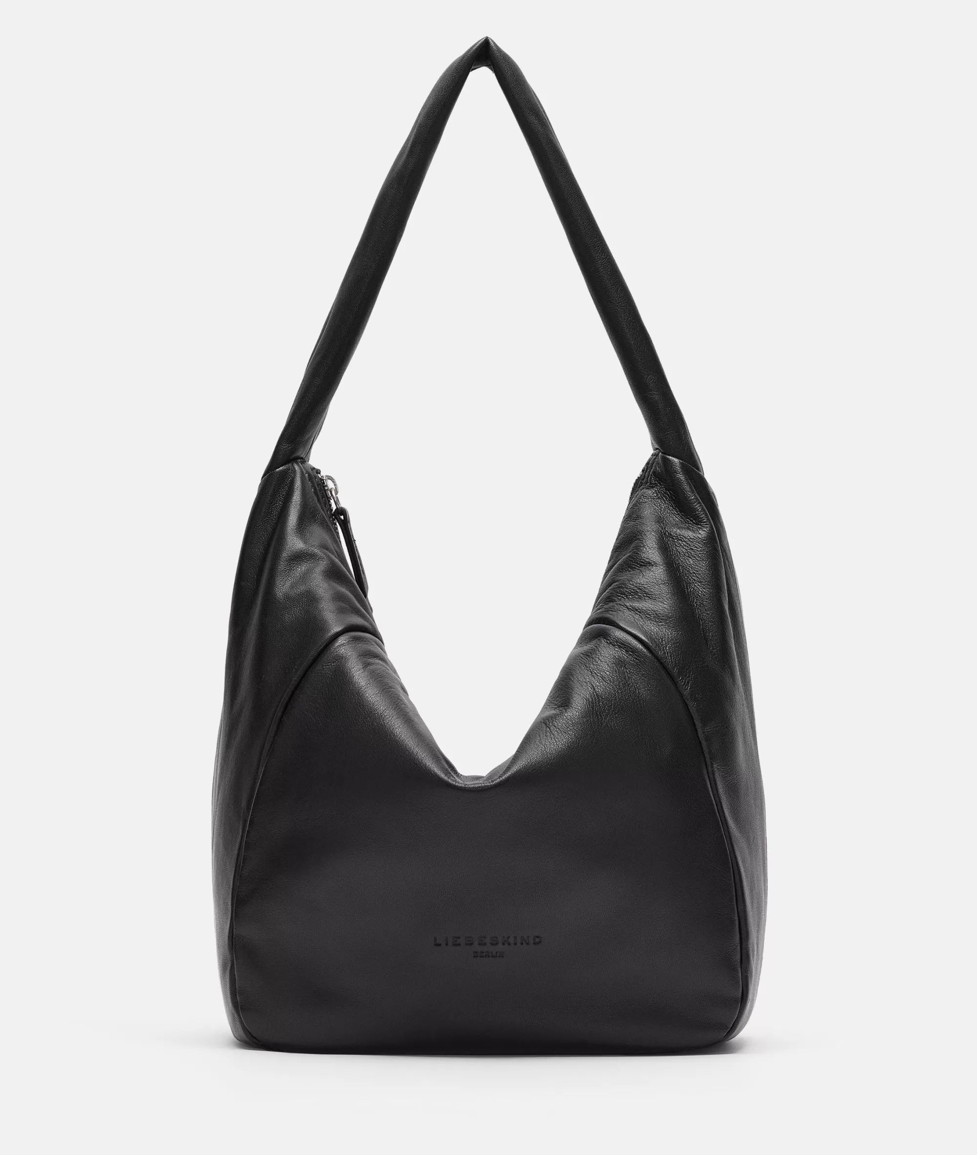 LIEBESKIND BERLIN  Ledertaschen | Schultertaschen<Farrah Hobo M schwarz