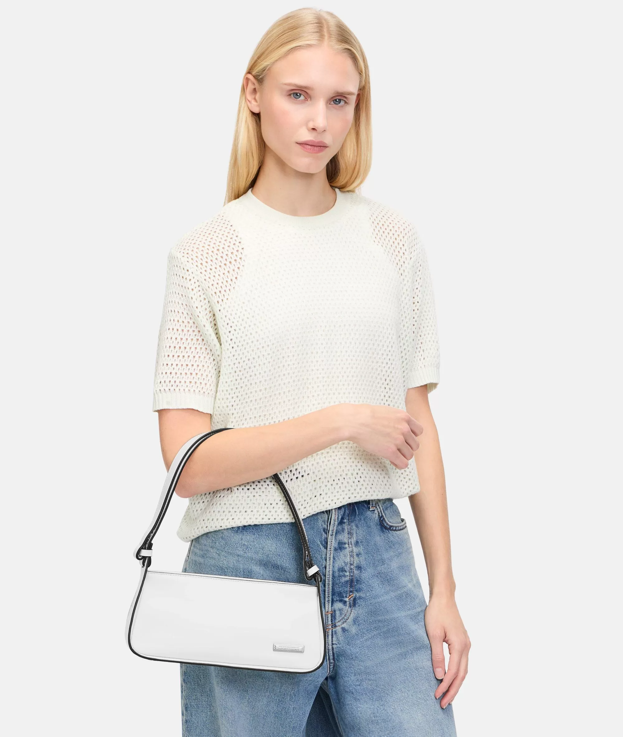 LIEBESKIND BERLIN  Ledertaschen | Umhängetaschen<Franzis Crossbody S weiß
