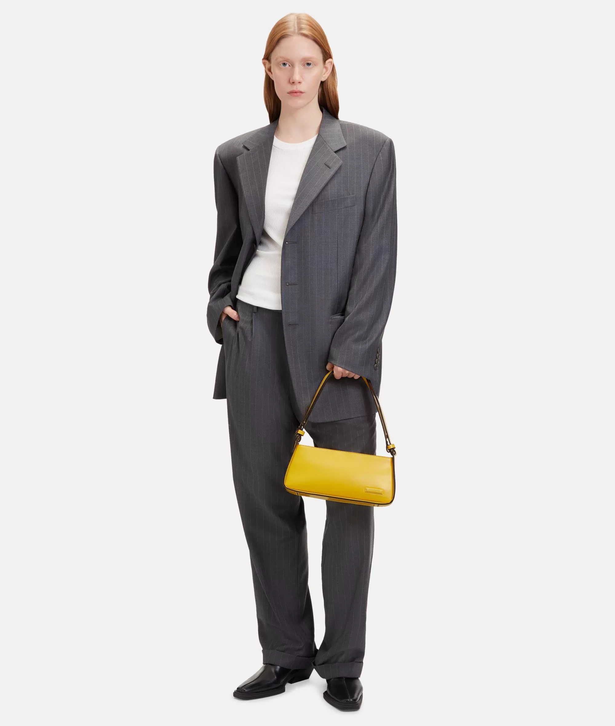 LIEBESKIND BERLIN  Ledertaschen | Umhängetaschen<Franzis Crossbody S zitrone
