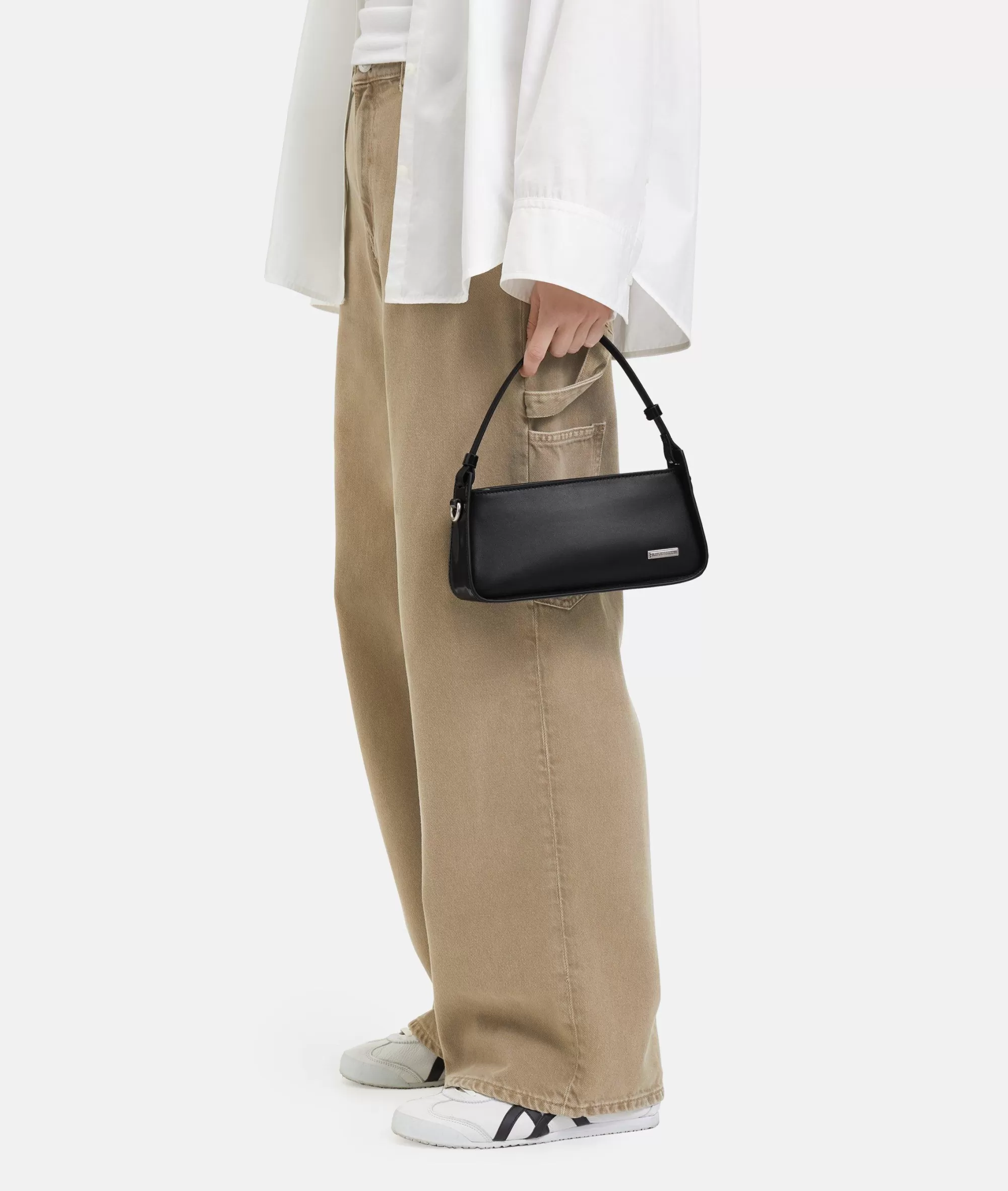 LIEBESKIND BERLIN  Ledertaschen | Umhängetaschen<Franzis Crossbody XS schwarz