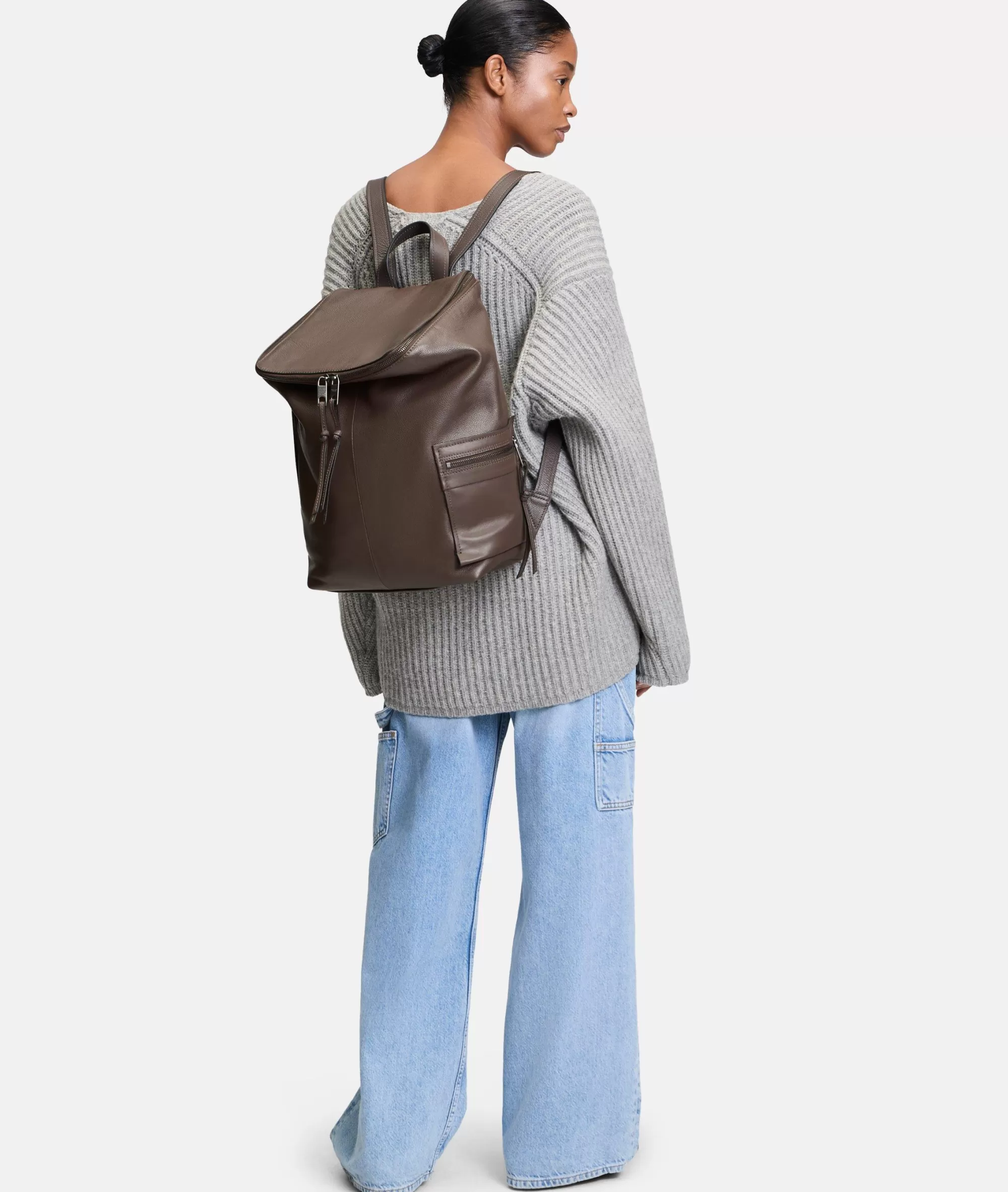 LIEBESKIND BERLIN  Ledertaschen | Rucksäcke<Hera Backpack L zimt
