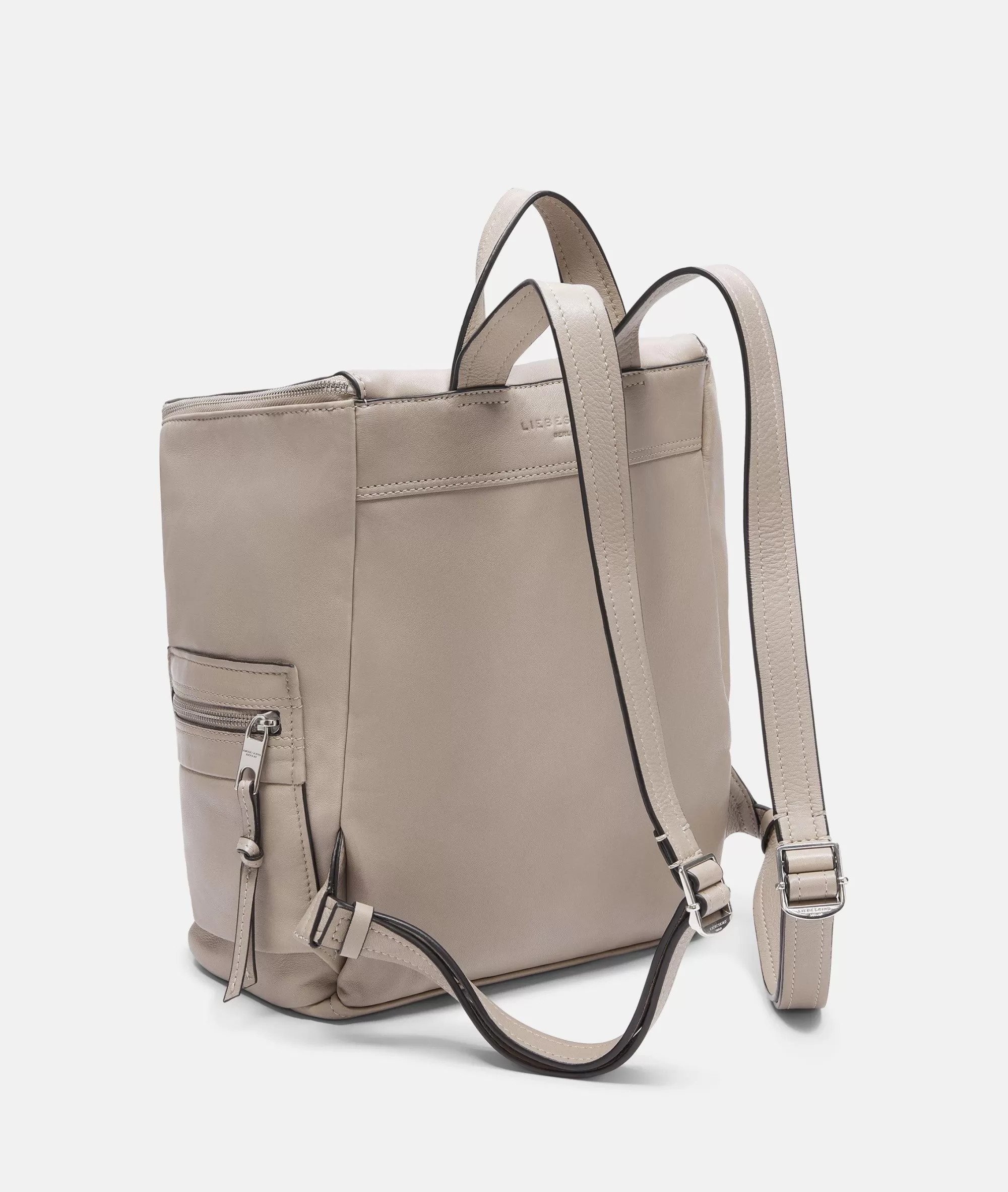 LIEBESKIND BERLIN  Ledertaschen | Rucksäcke<Hera Backpack M beige