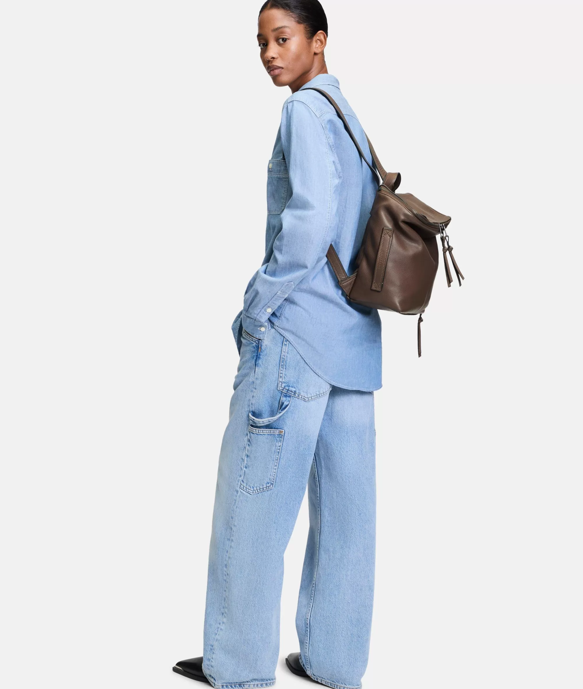 LIEBESKIND BERLIN  Ledertaschen | Rucksäcke<Hera Backpack S zimt
