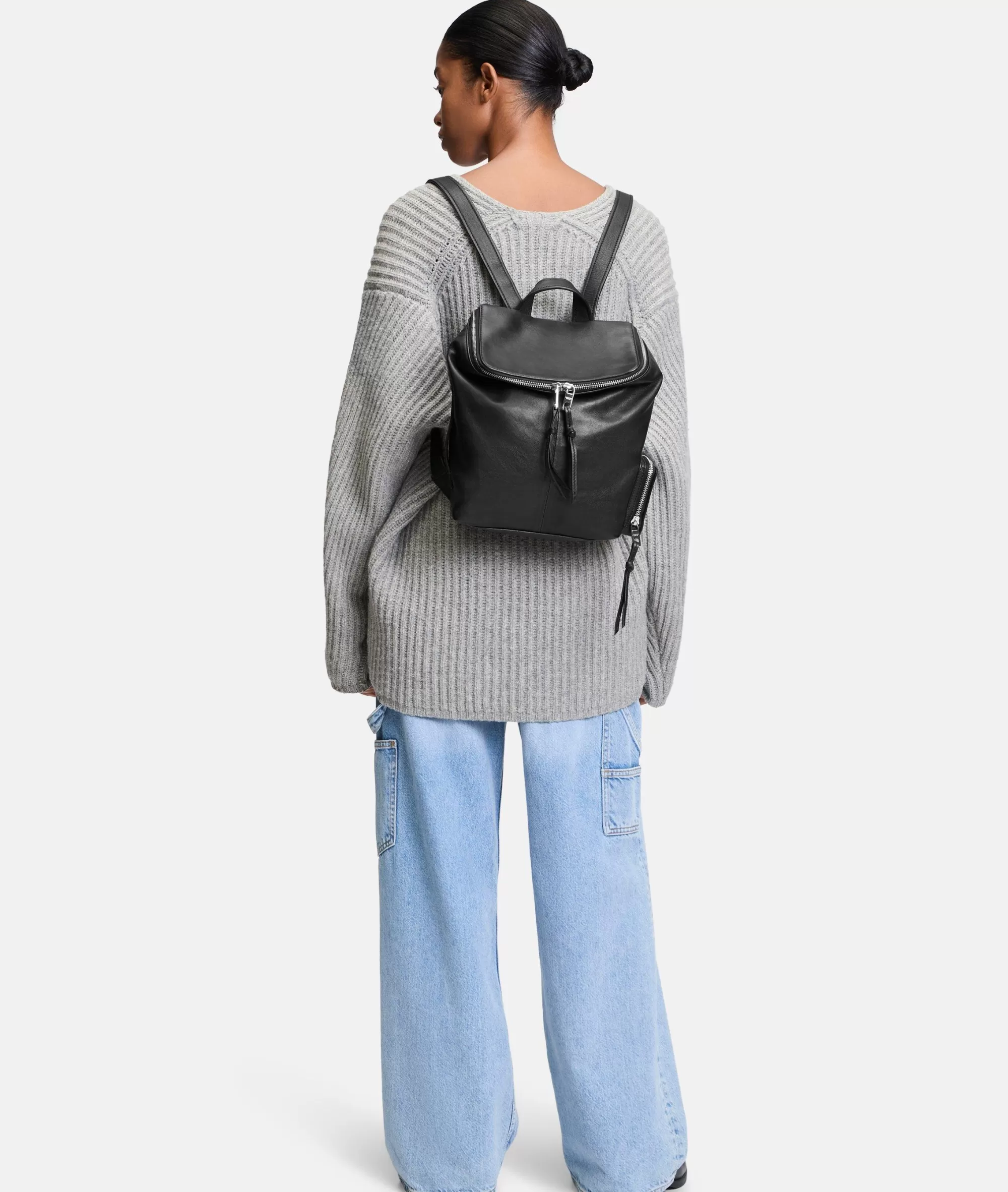 LIEBESKIND BERLIN  Business Bags | Ledertaschen<Hera Backpack S schwarz