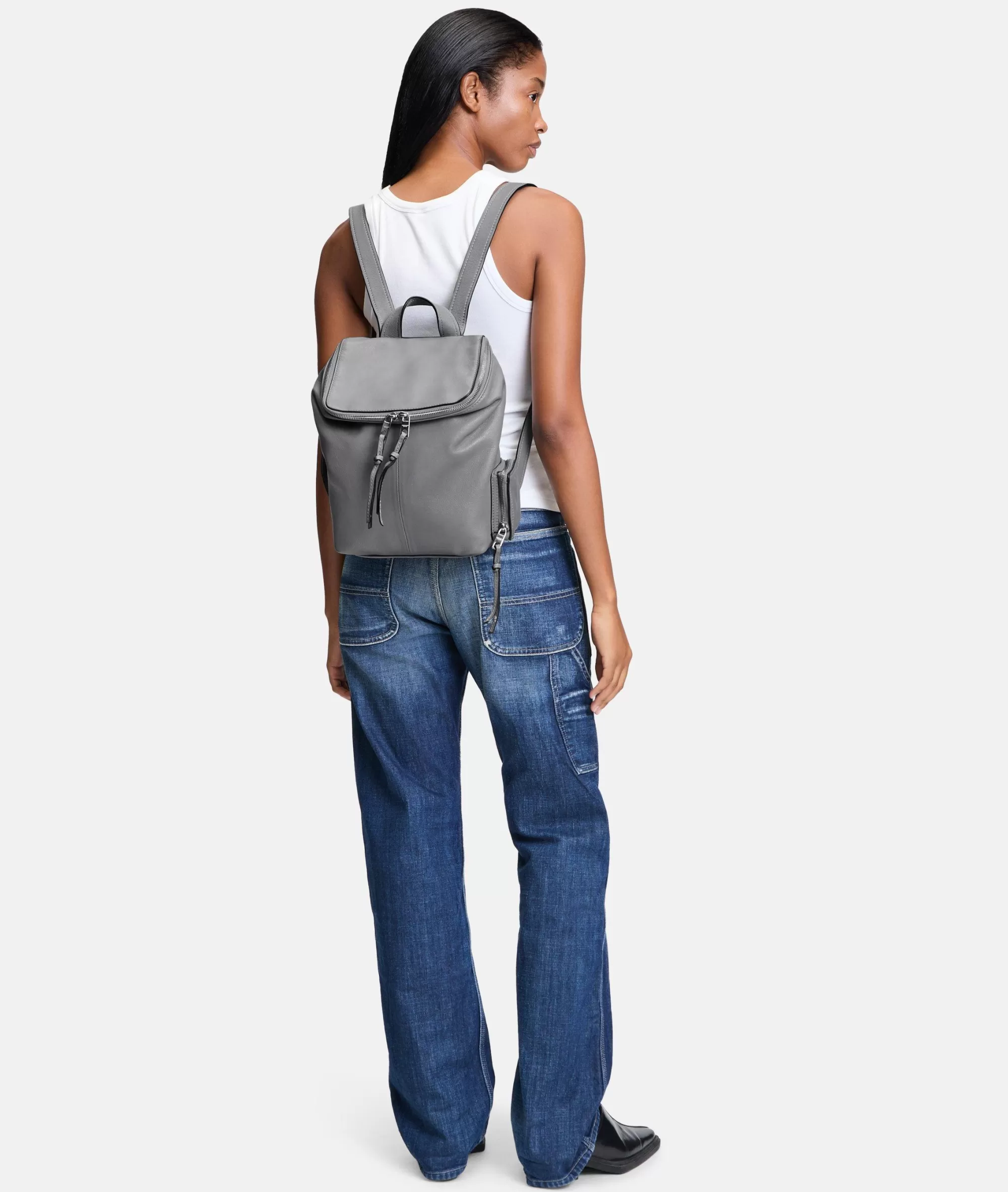 LIEBESKIND BERLIN  Business Bags | Ledertaschen<Hera Backpack S grau