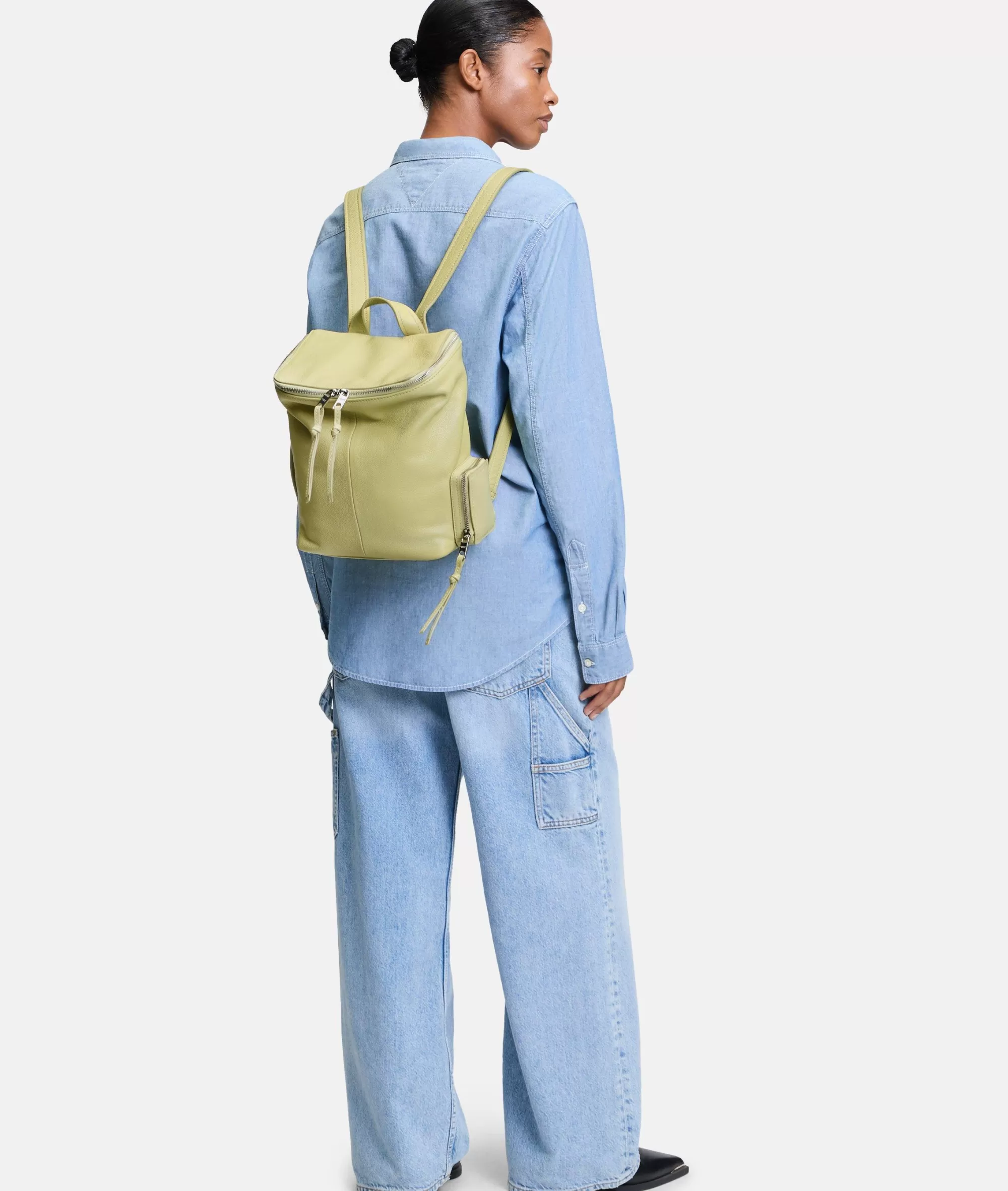 LIEBESKIND BERLIN  Ledertaschen | Rucksäcke<Hera Backpack S helleszitrone