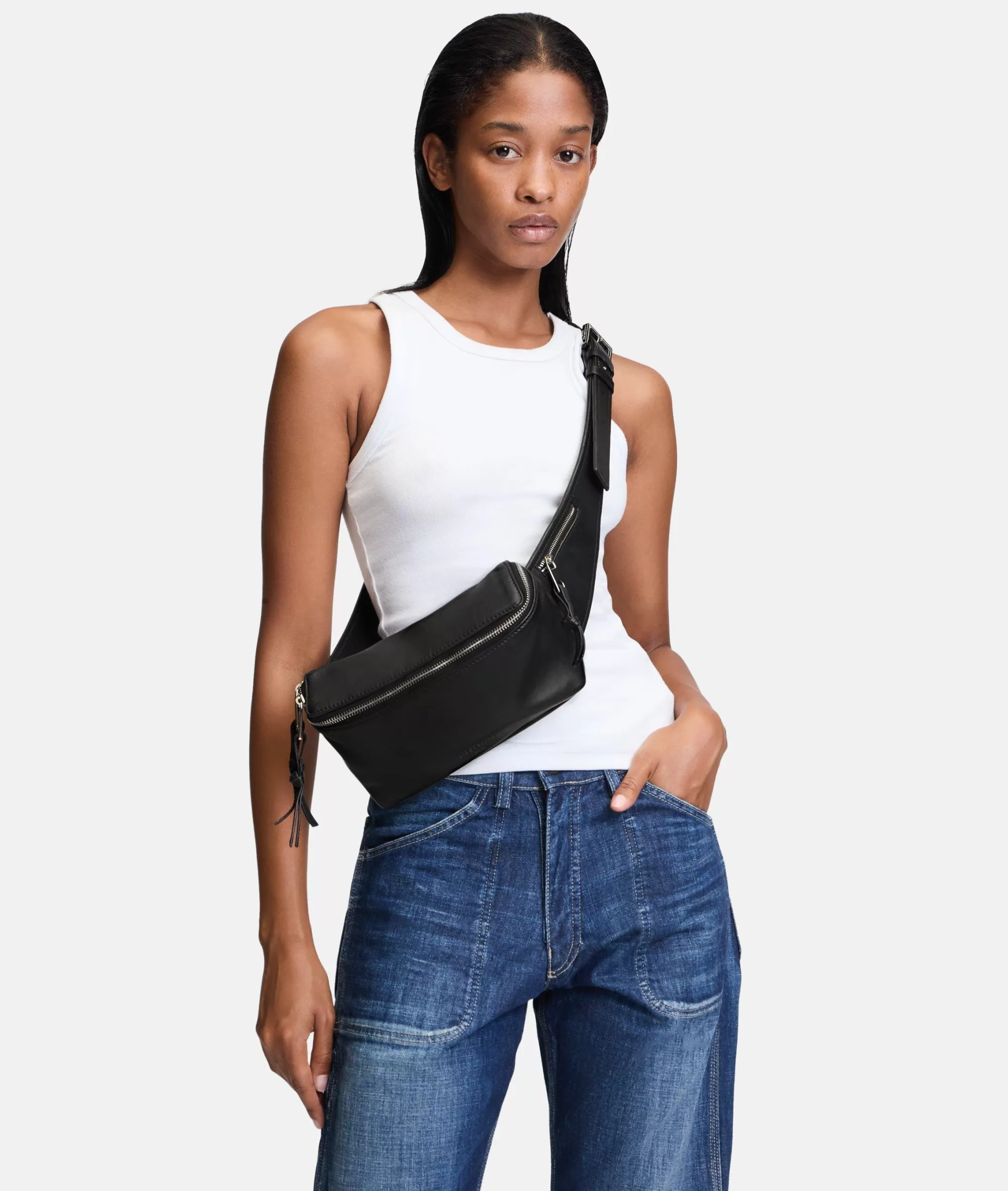 LIEBESKIND BERLIN  Ledertaschen | Gürteltaschen<Hera Belt-Bag S schwarz