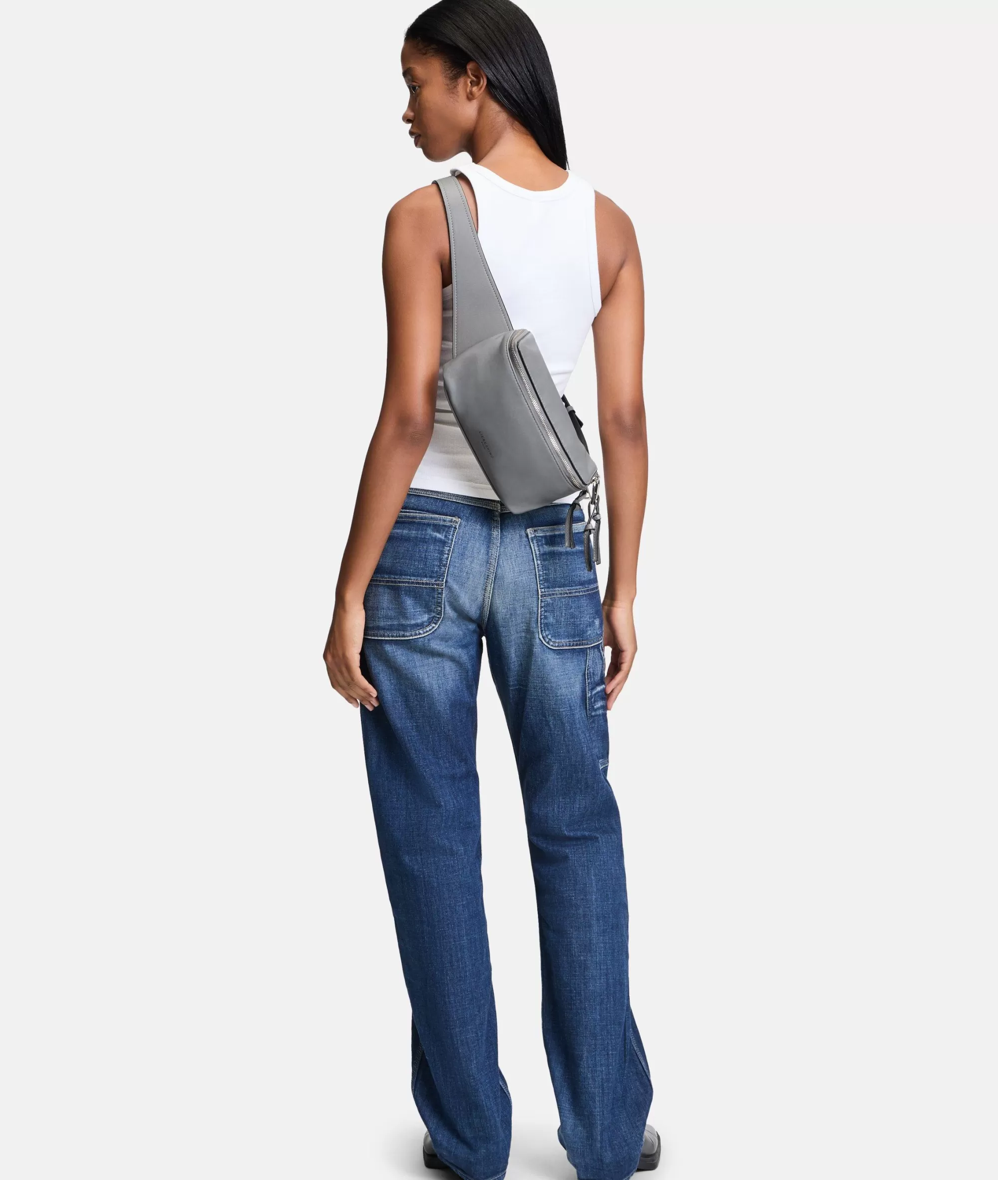 LIEBESKIND BERLIN  Ledertaschen | Gürteltaschen<Hera Belt-Bag S grau