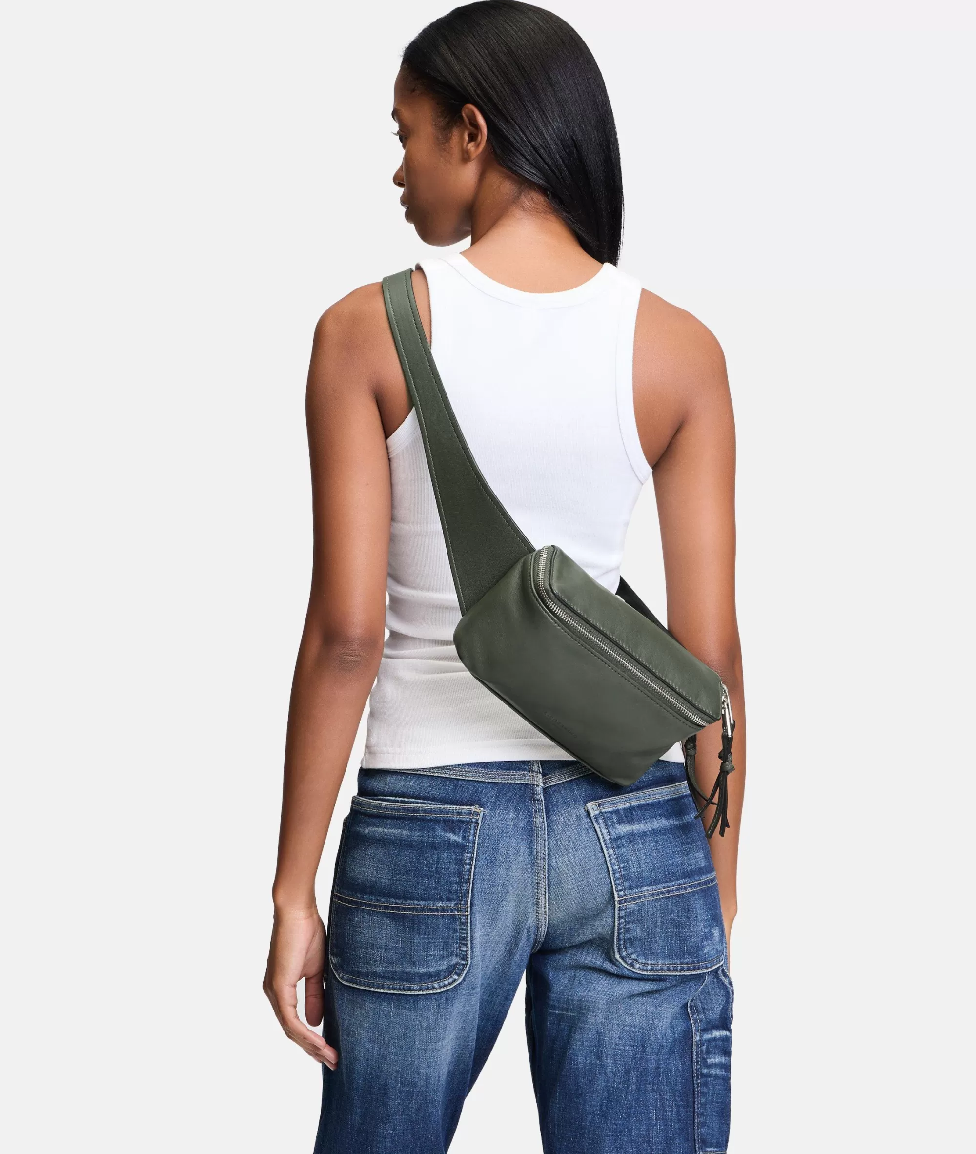LIEBESKIND BERLIN  Ledertaschen | Gürteltaschen<Hera Belt-Bag S olivgrün