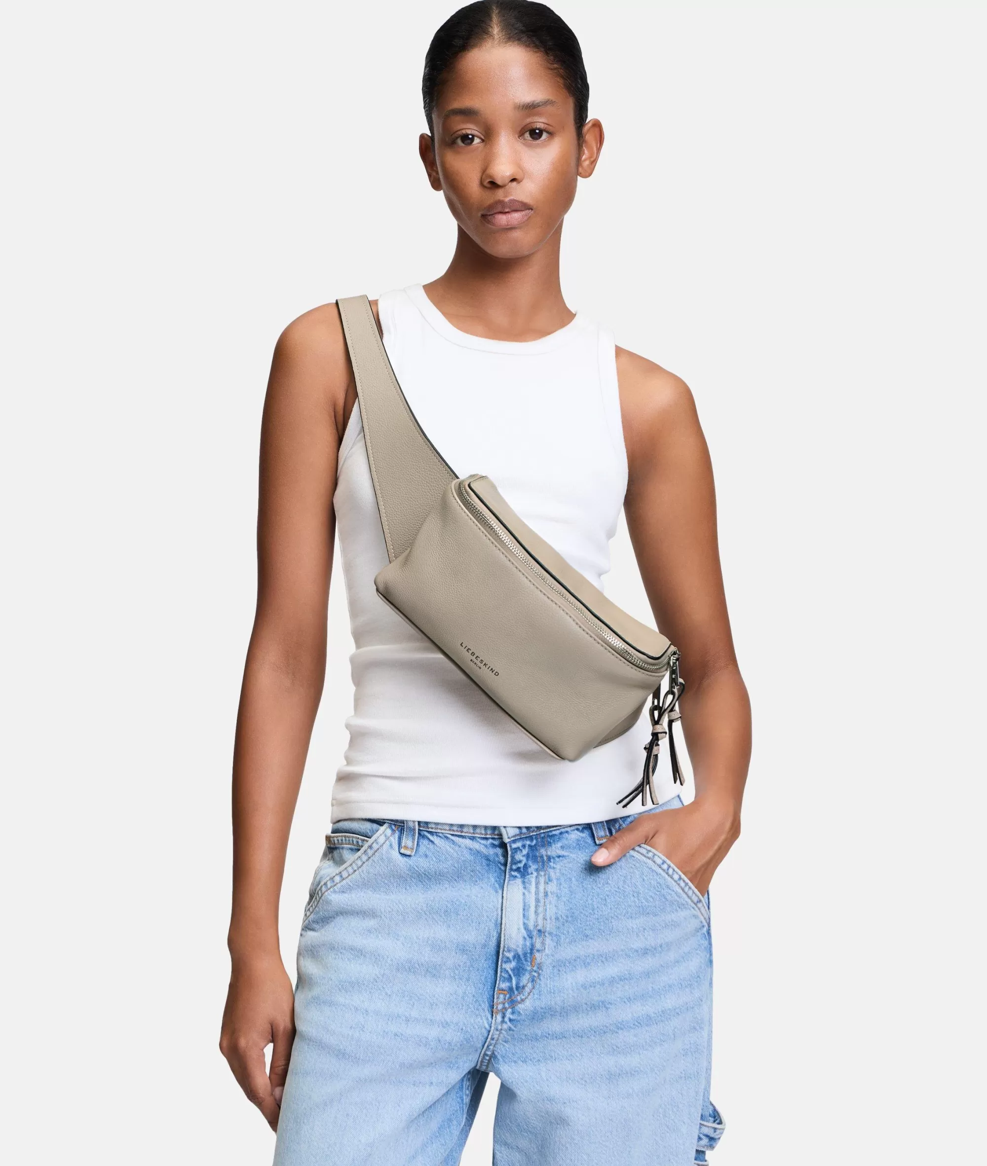LIEBESKIND BERLIN  Ledertaschen | Gürteltaschen<Hera Belt-Bag S beige
