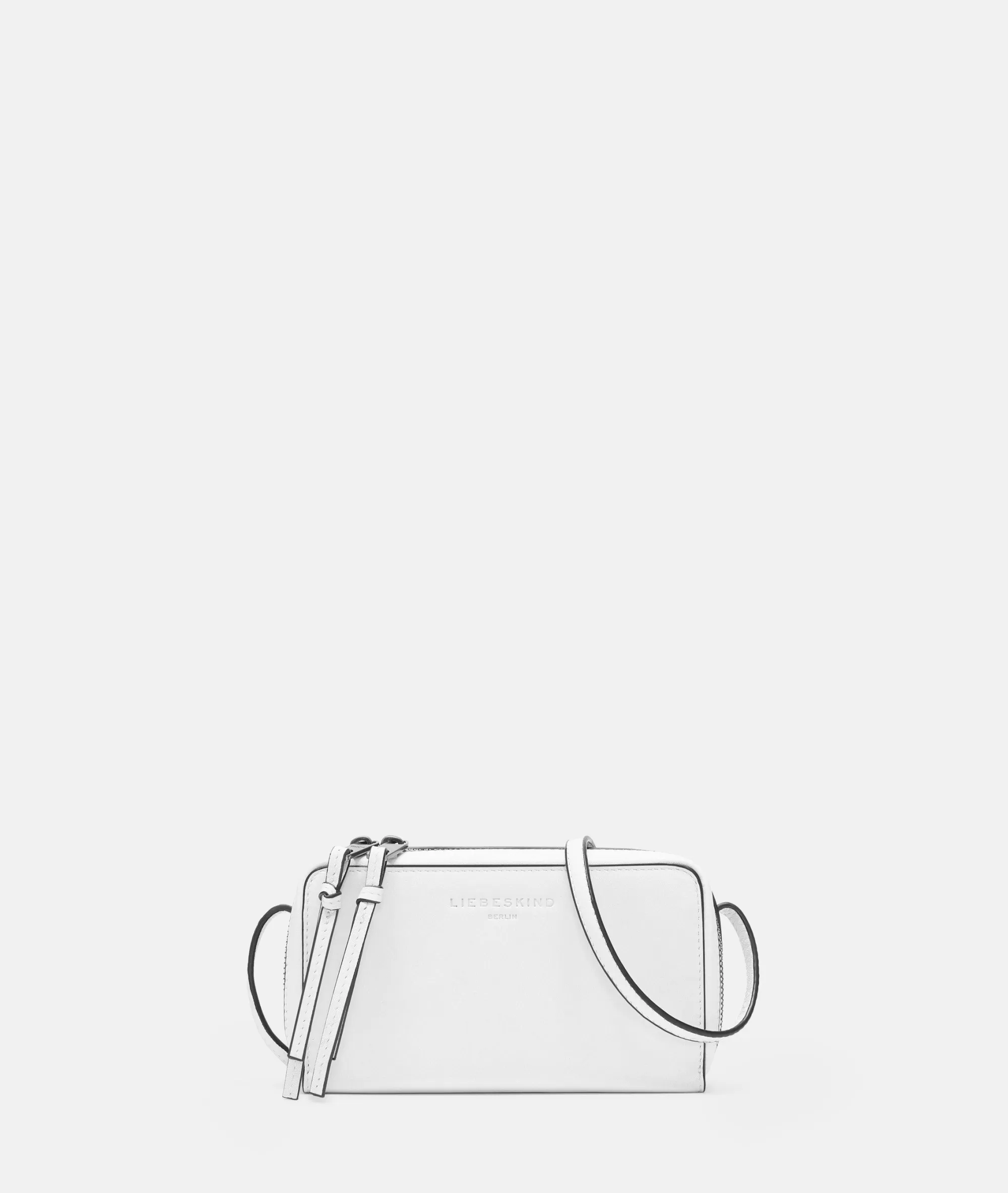 LIEBESKIND BERLIN  Ledertaschen | Umhängetaschen<Hera Crossbody XS weiß