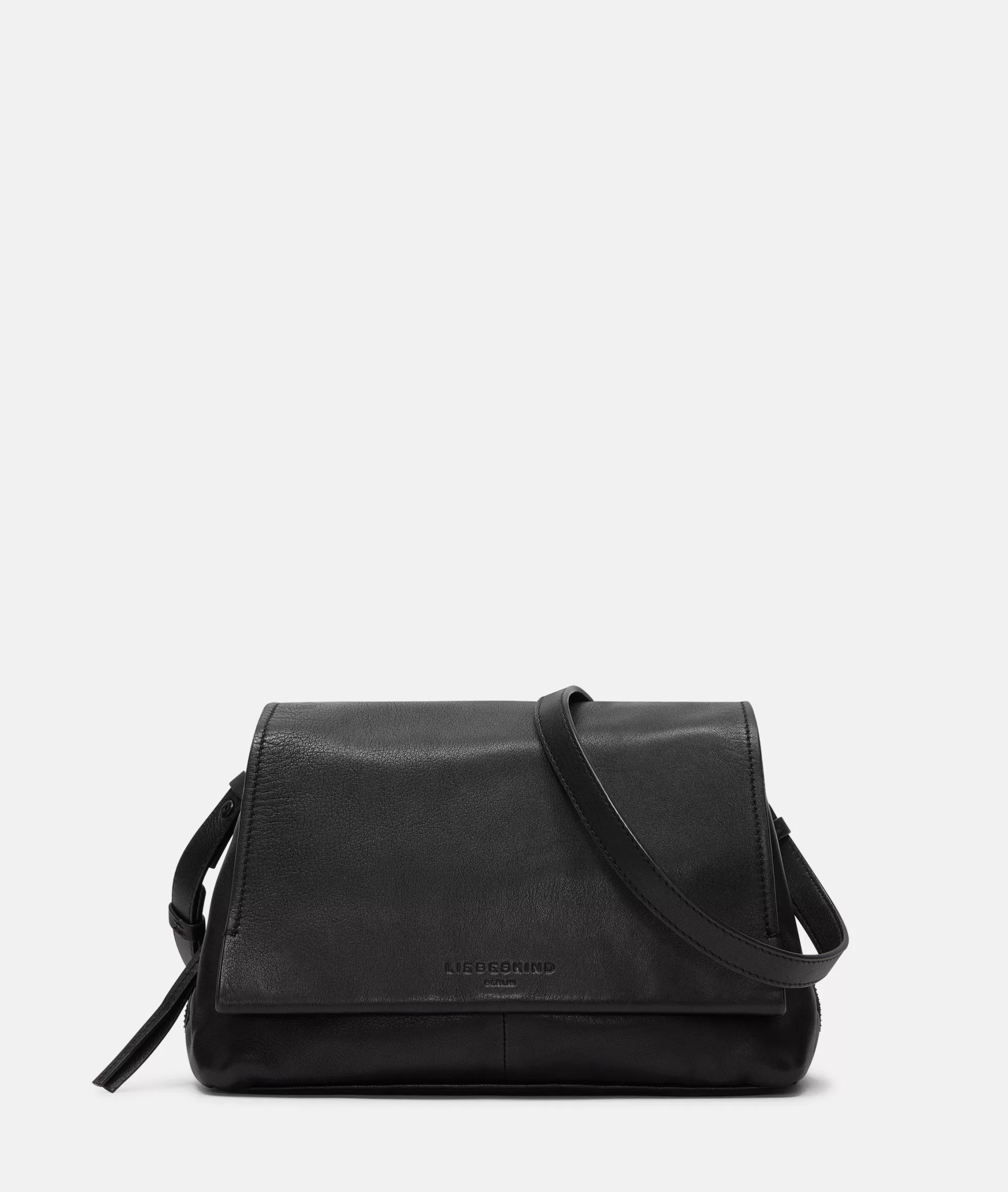 LIEBESKIND BERLIN  Ledertaschen | Umhängetaschen<Hera Crossbody-Bag M schwarz