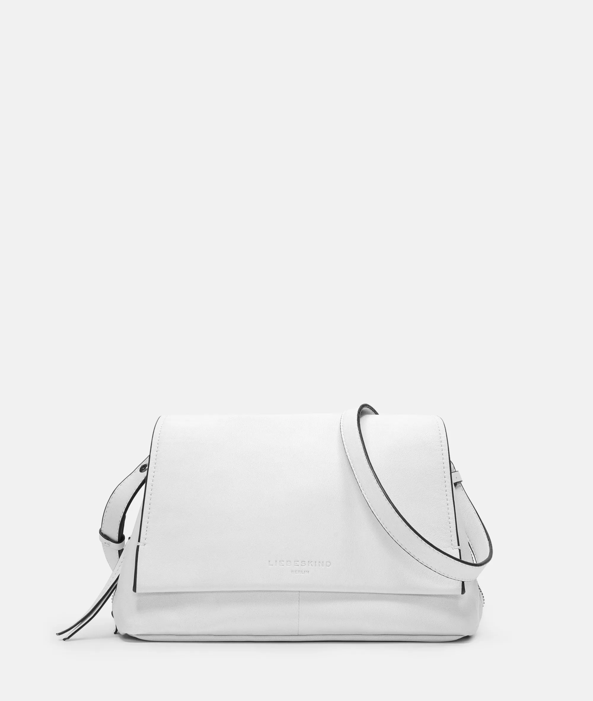 LIEBESKIND BERLIN  Ledertaschen | Umhängetaschen<Hera Crossbody-Bag M weiß