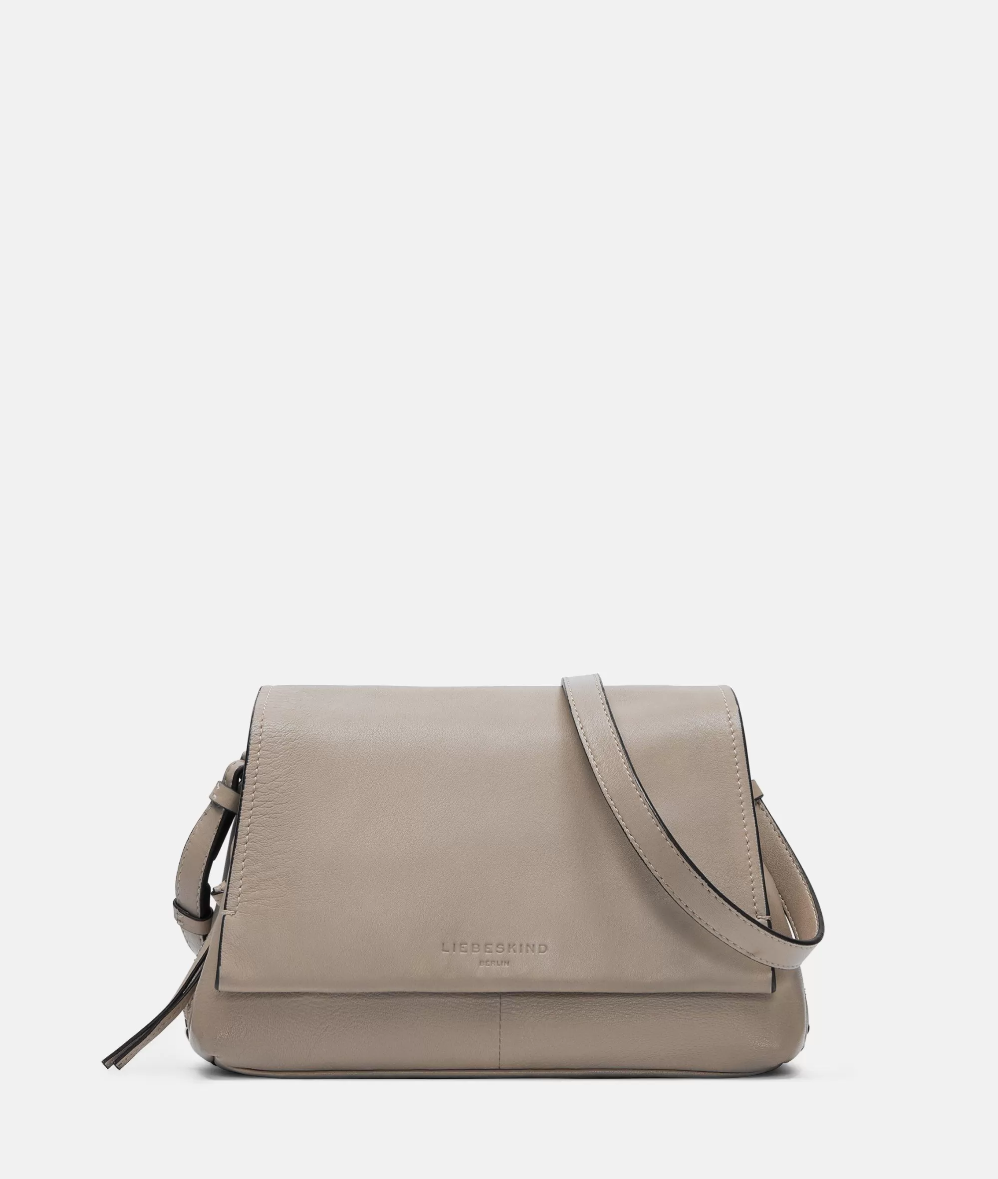 LIEBESKIND BERLIN  Ledertaschen | Umhängetaschen<Hera Crossbody-Bag M beige