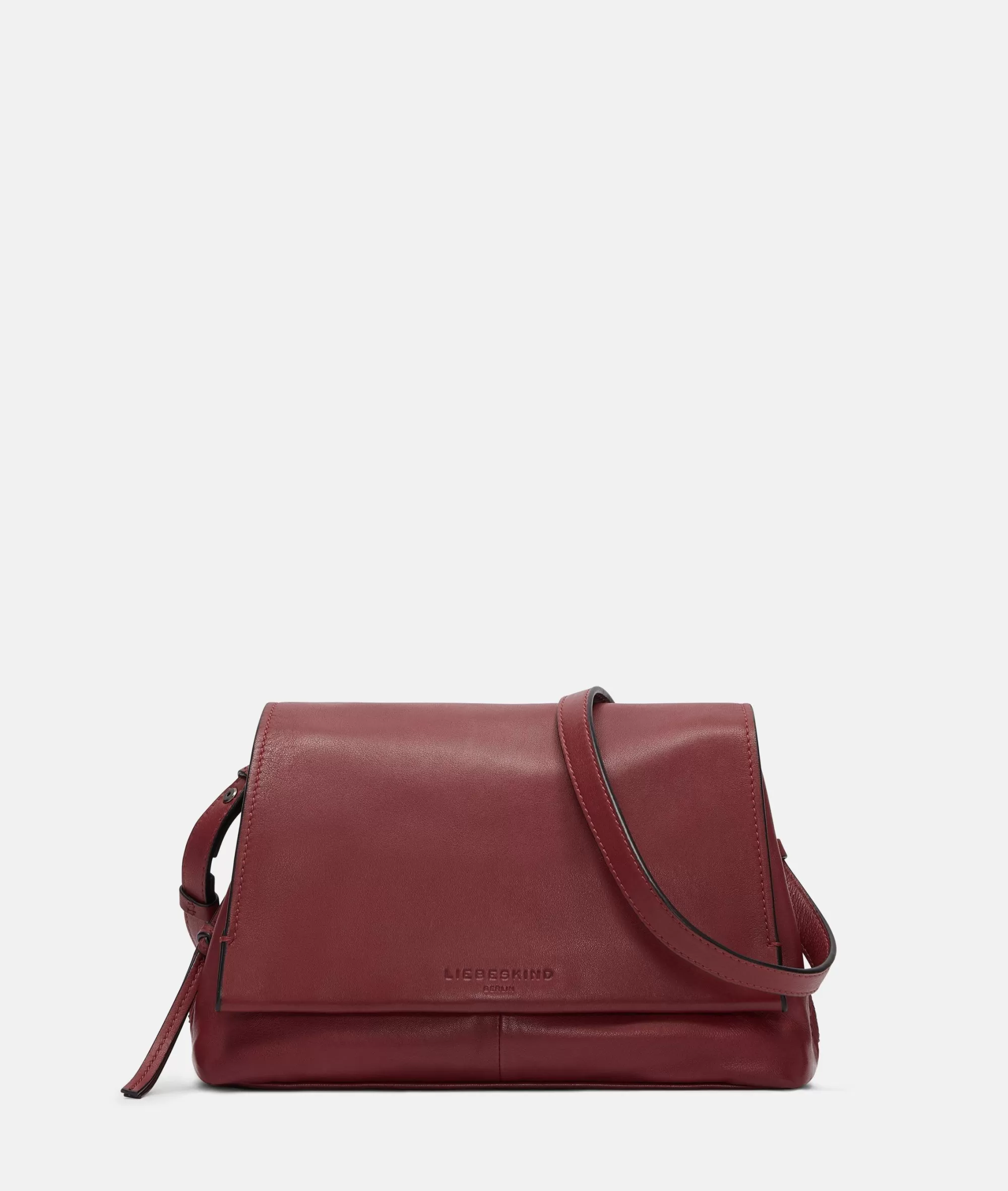 LIEBESKIND BERLIN  Ledertaschen | Umhängetaschen<Hera Crossbody-Bag M bordeaux