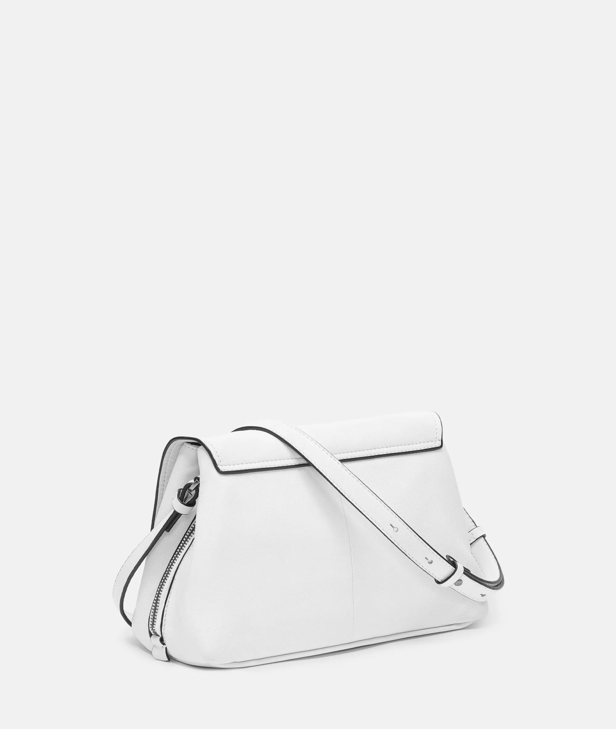 LIEBESKIND BERLIN  Ledertaschen | Umhängetaschen<Hera Crossbody-Bag M weiß