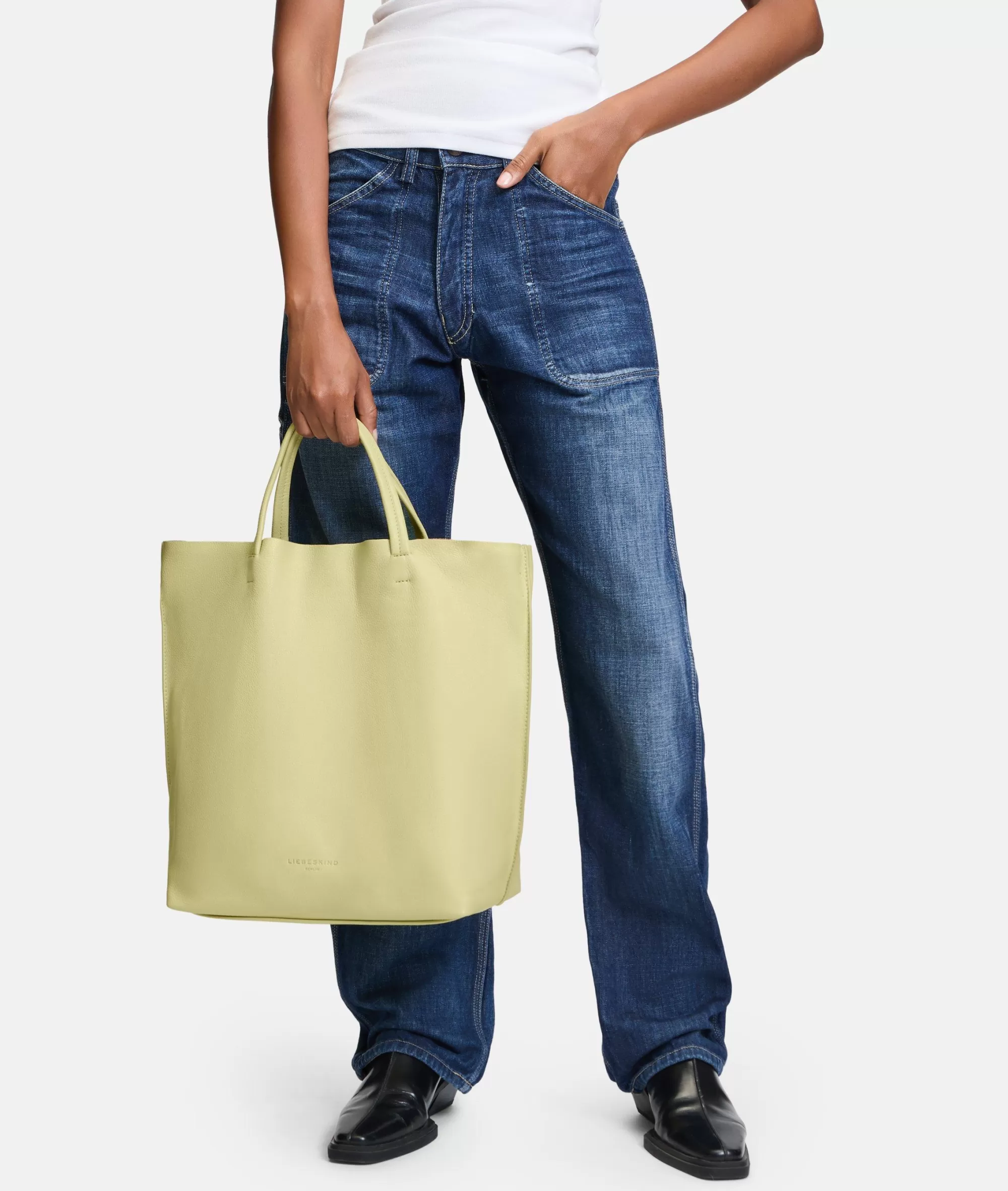 LIEBESKIND BERLIN  Business Bags | Ledertaschen<Hera Tote L helleszitrone