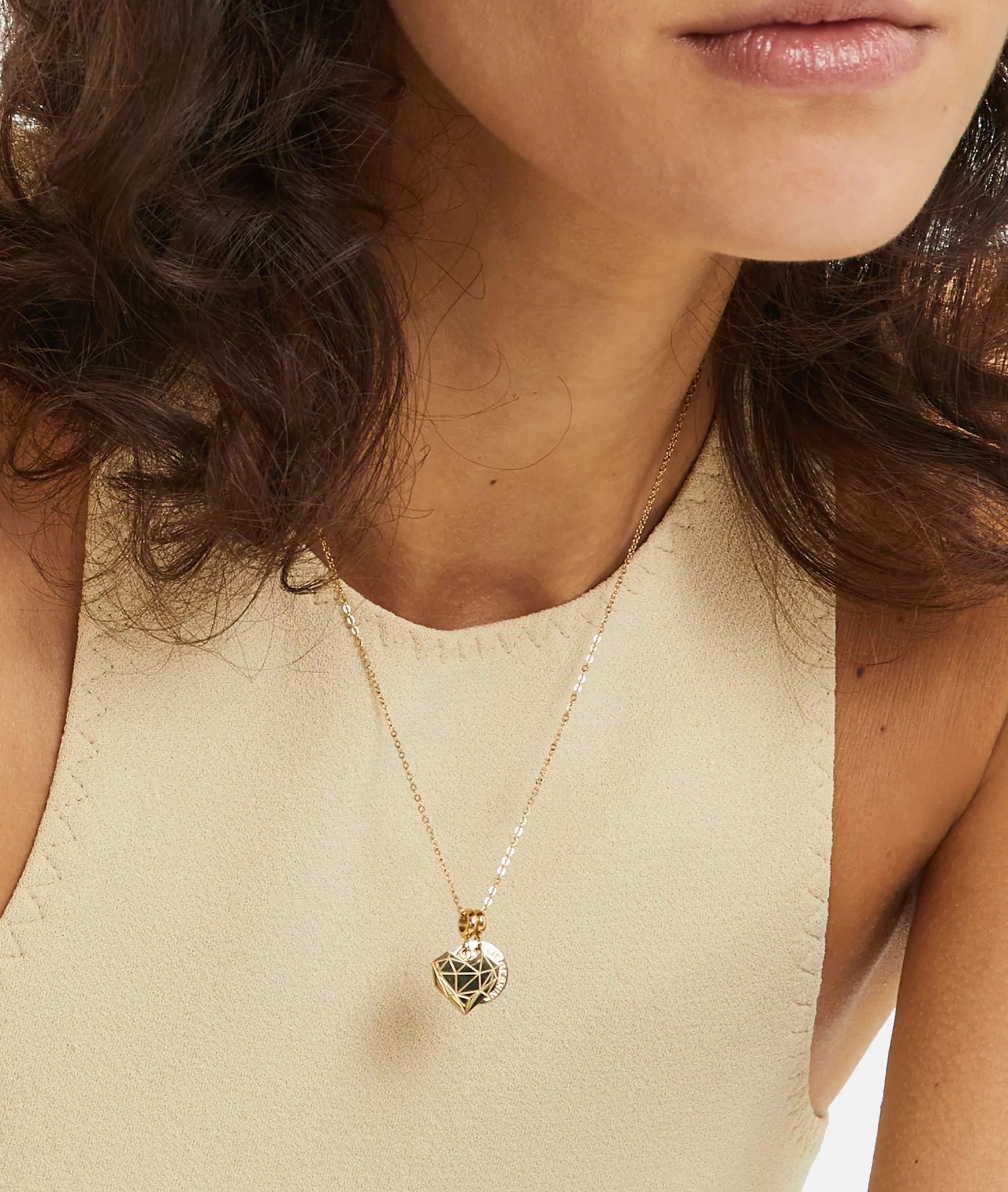 LIEBESKIND BERLIN  Schmuck<Herz Anhänger gold