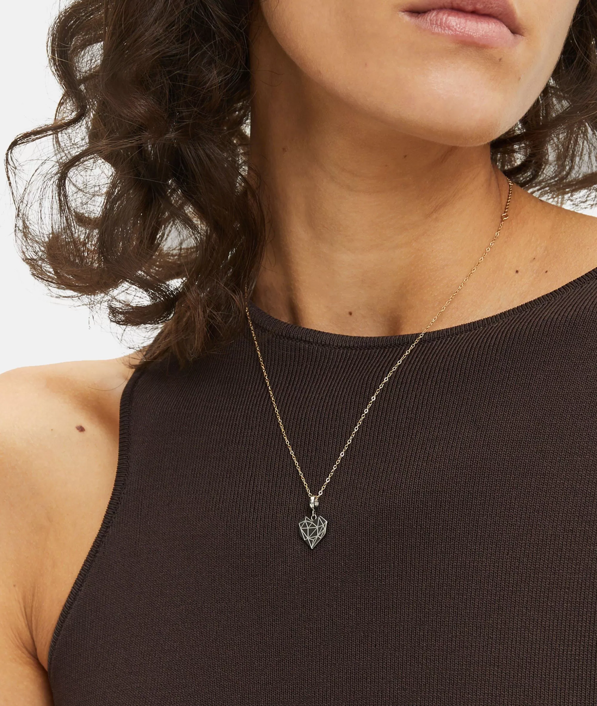 LIEBESKIND BERLIN  Schmuck<Herz Anhänger silber