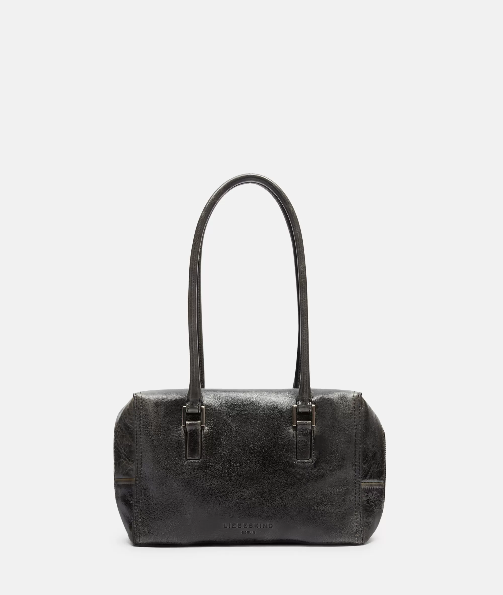 LIEBESKIND BERLIN  Ledertaschen | Schultertaschen<Kayla Satchel S graphit