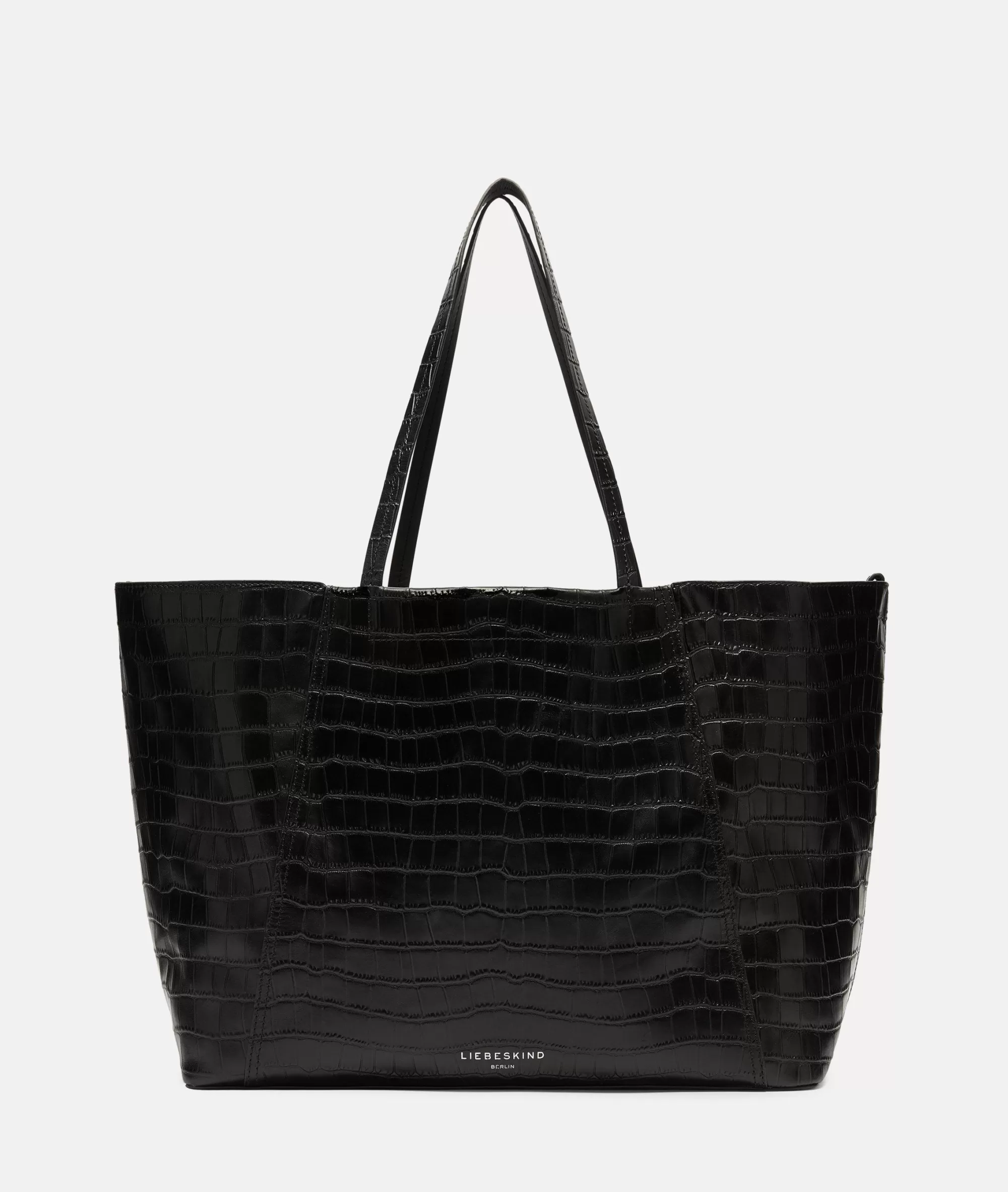 LIEBESKIND BERLIN  Bestseller | Business Bags<Kroko Chudy Shopper  L schwarz