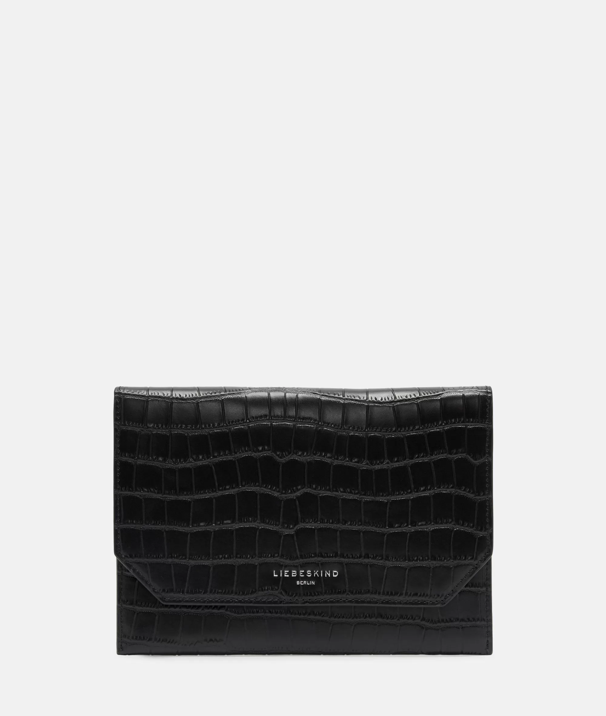 LIEBESKIND BERLIN  Kosmetiktaschen | Clutches<Kroko Lora schwarz