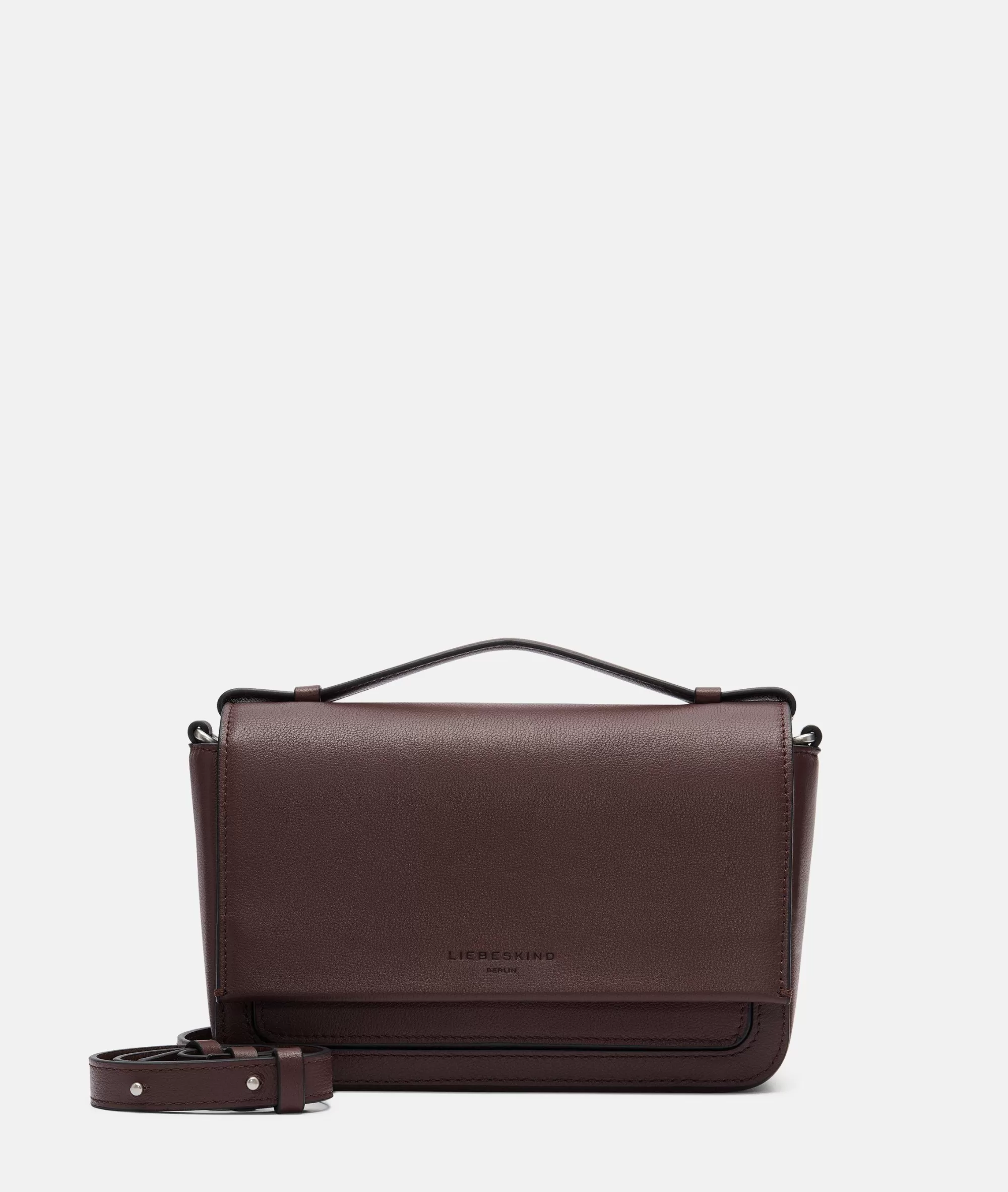 LIEBESKIND BERLIN  Ledertaschen | Umhängetaschen<Lea Crossbody S bordeaux