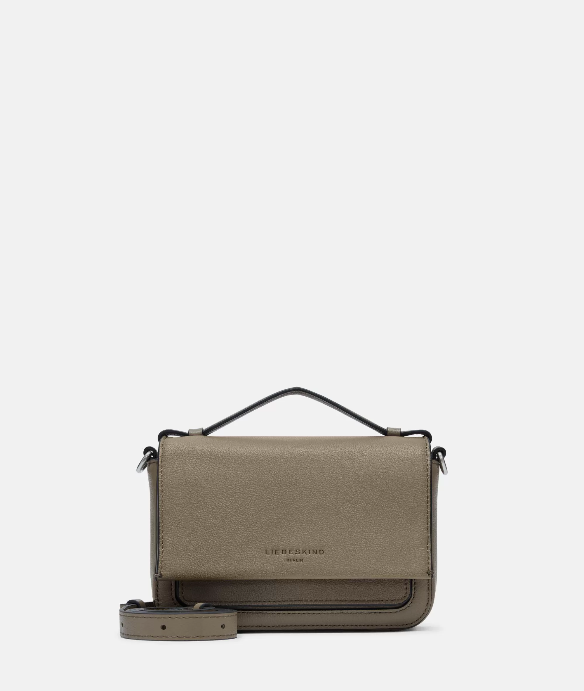 LIEBESKIND BERLIN  Ledertaschen | Umhängetaschen<Lea Crossbody XS olivgrün