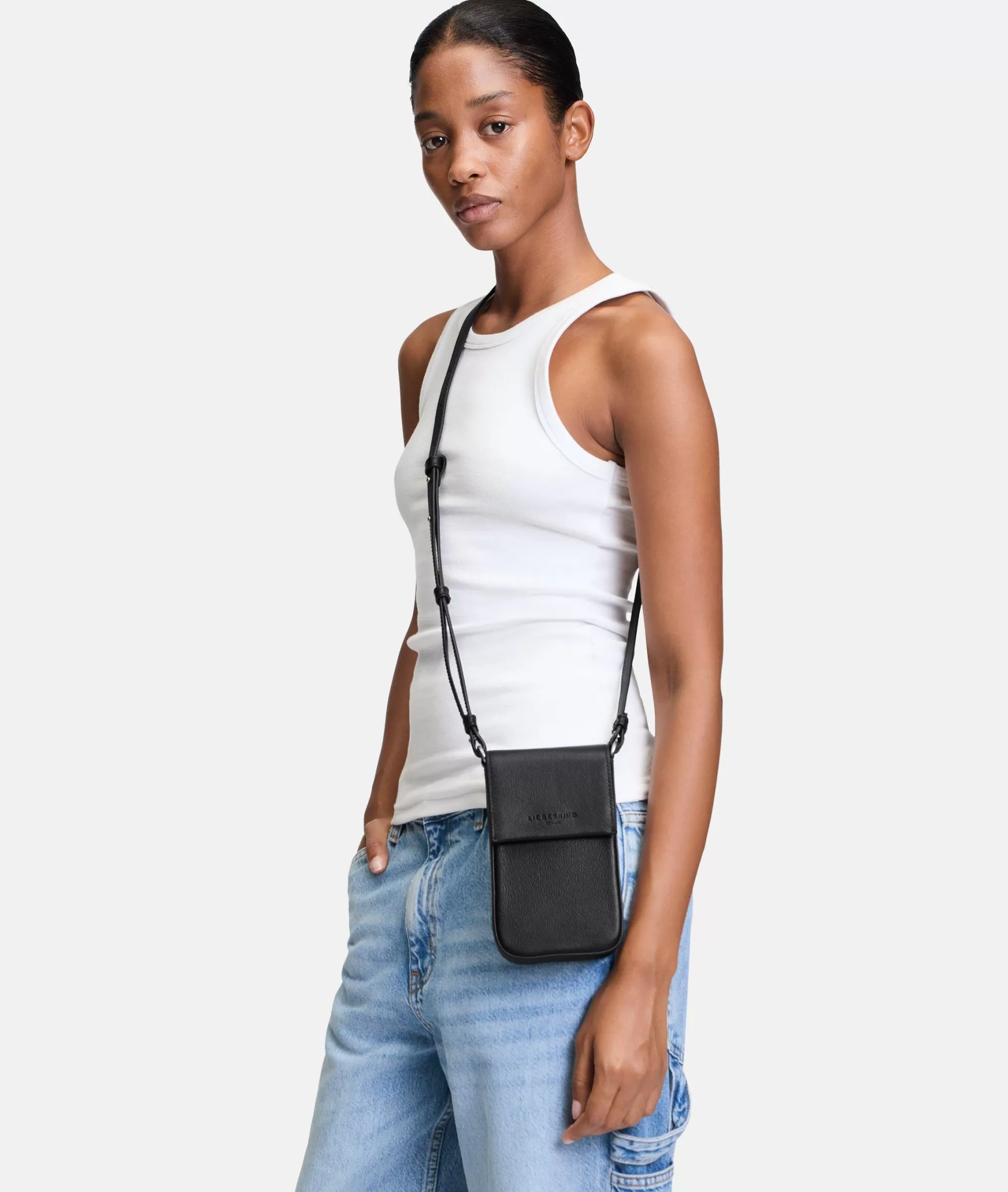 LIEBESKIND BERLIN  Handytaschen<Lea Mobile Pouch schwarz