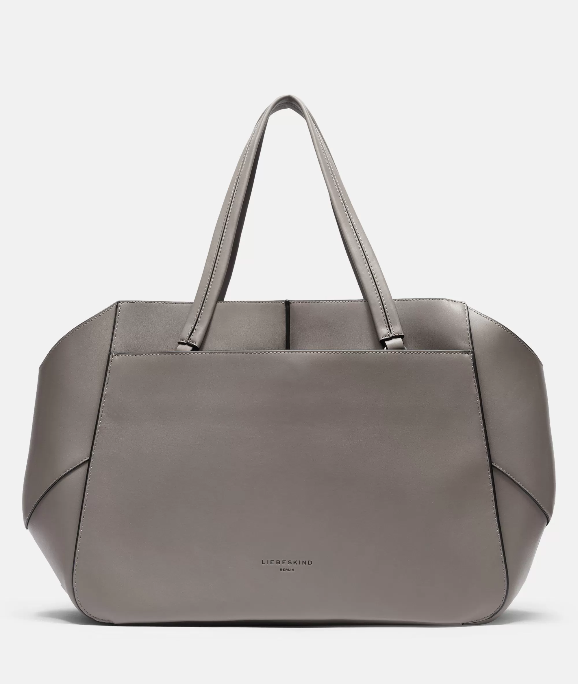 LIEBESKIND BERLIN  Ledertaschen | Schultertaschen<Lilly Satchel XL hellbraun