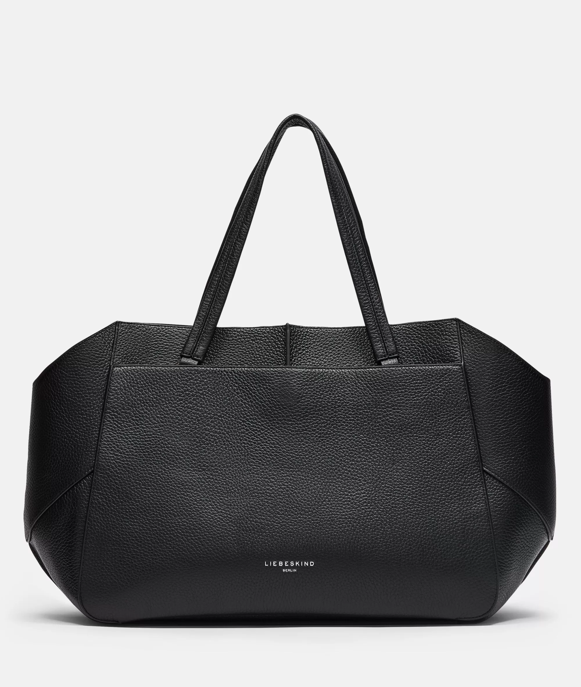 LIEBESKIND BERLIN  Ledertaschen | Shopper<Lilly Satchel XL schwarz