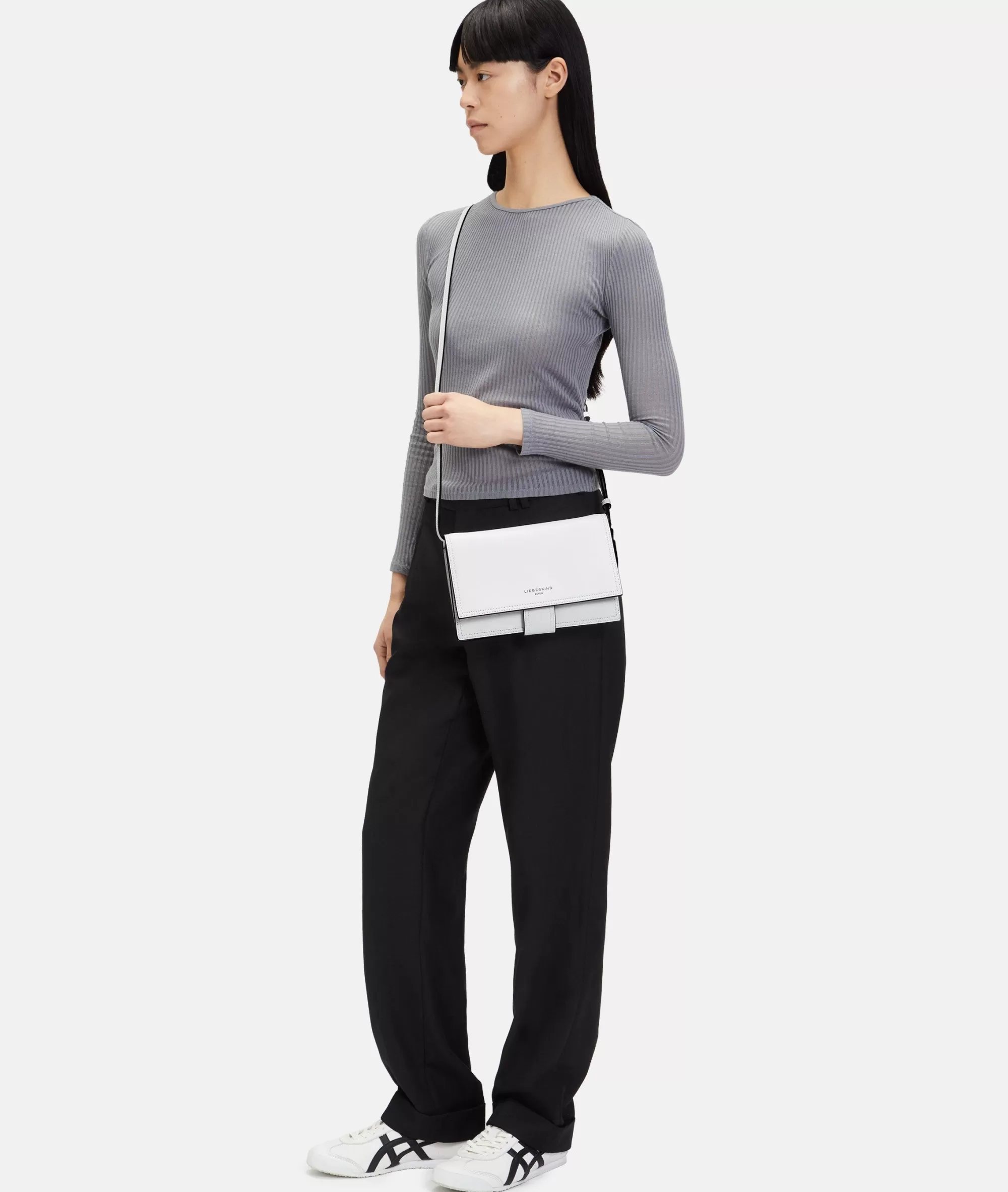 LIEBESKIND BERLIN  Ledertaschen | Clutches<Lisa Crossbody S weiß