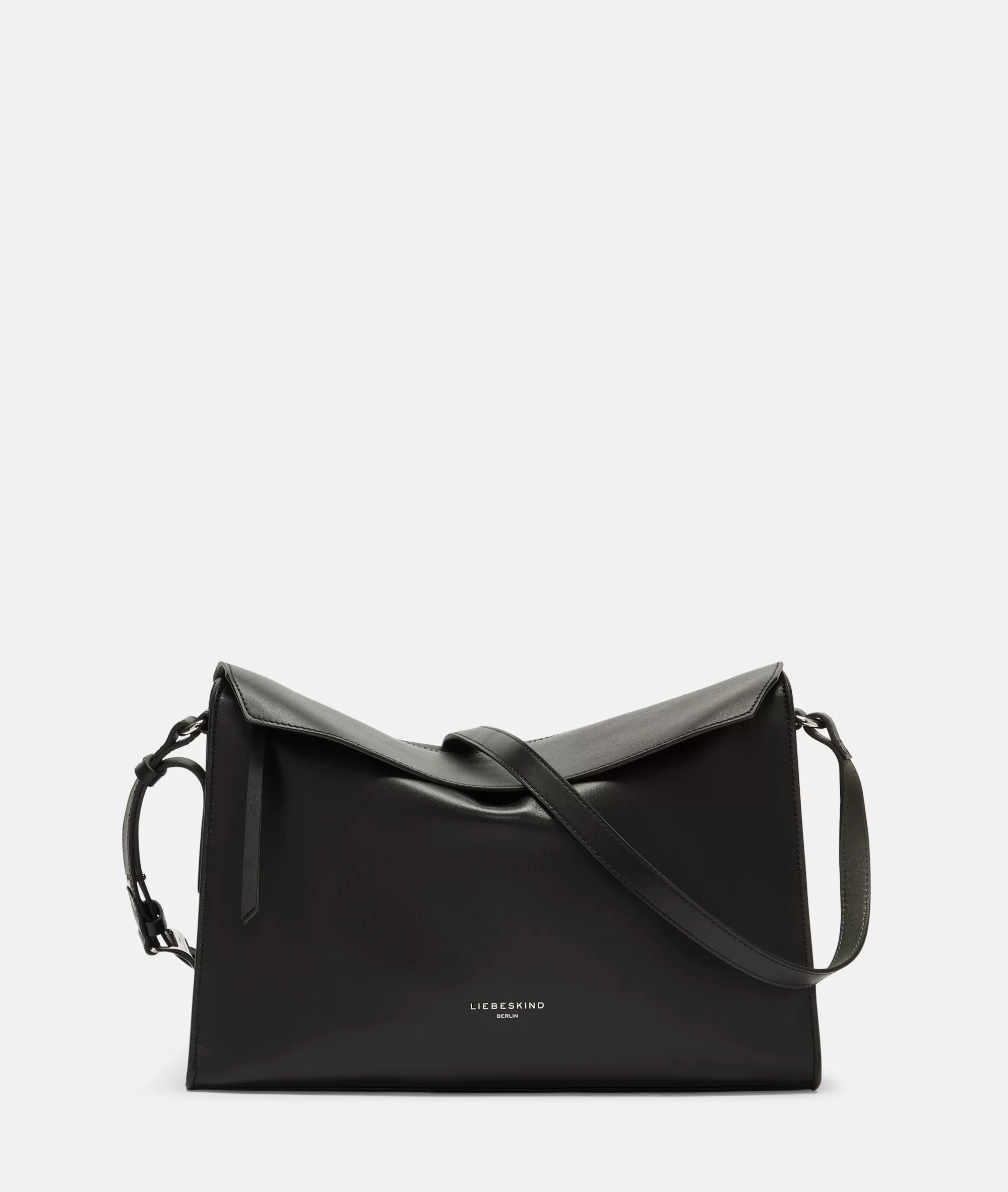 LIEBESKIND BERLIN  Ledertaschen | Umhängetaschen<Lora Crossbody M schwarz