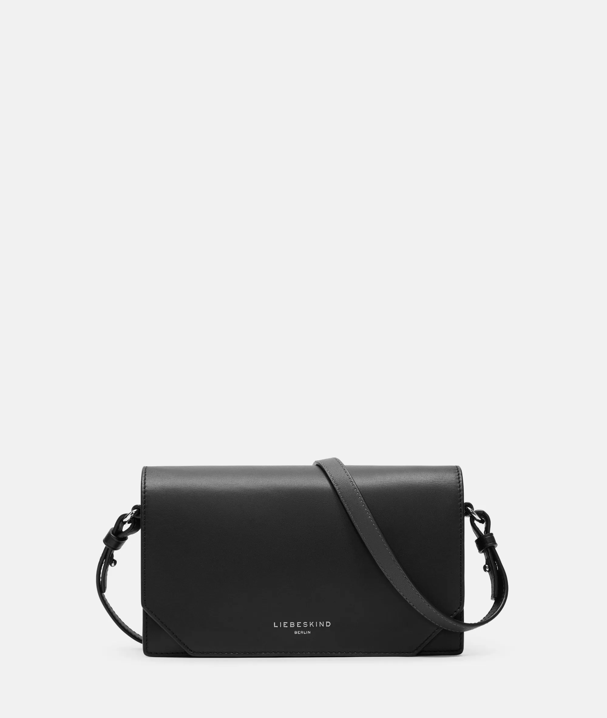 LIEBESKIND BERLIN  Ledertaschen | Umhängetaschen<Lora Crossbody S schwarz