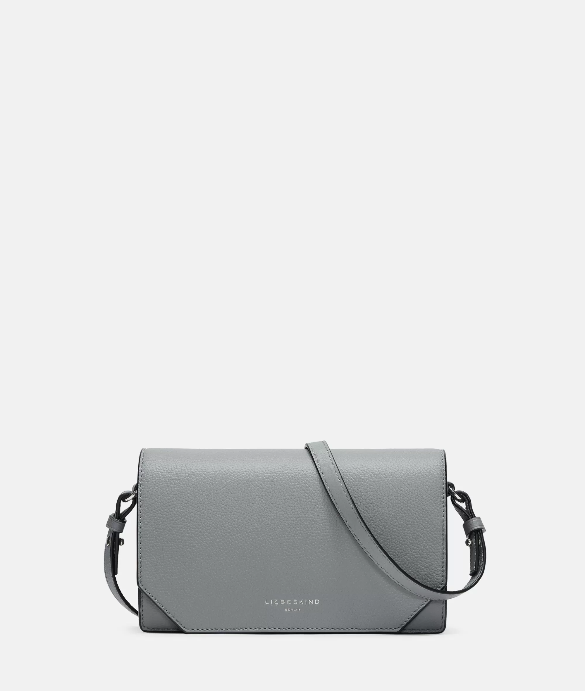 LIEBESKIND BERLIN  Ledertaschen | Umhängetaschen<Lora Crossbody S grau