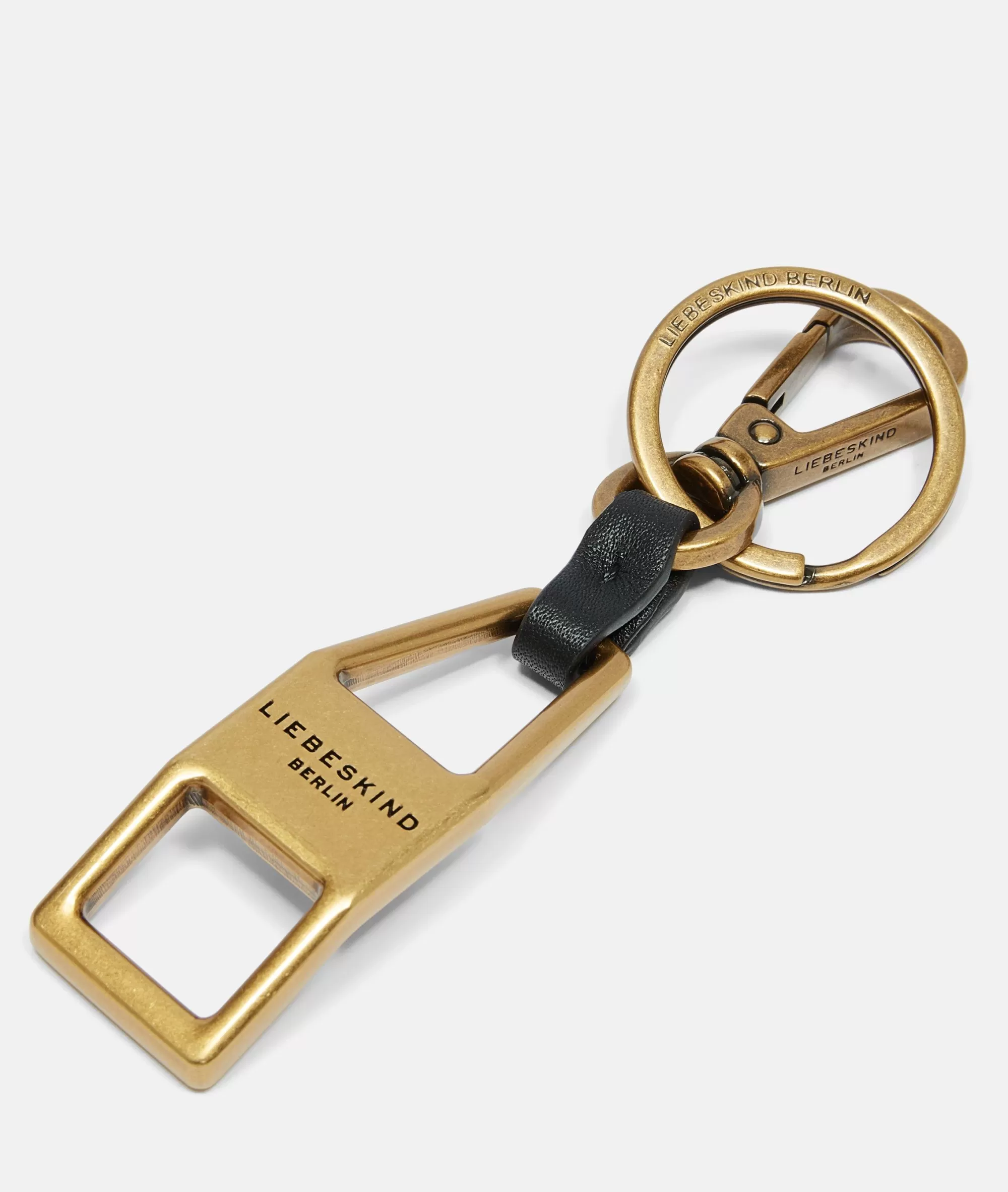 LIEBESKIND BERLIN  Anhänger<Lora Keyring messing