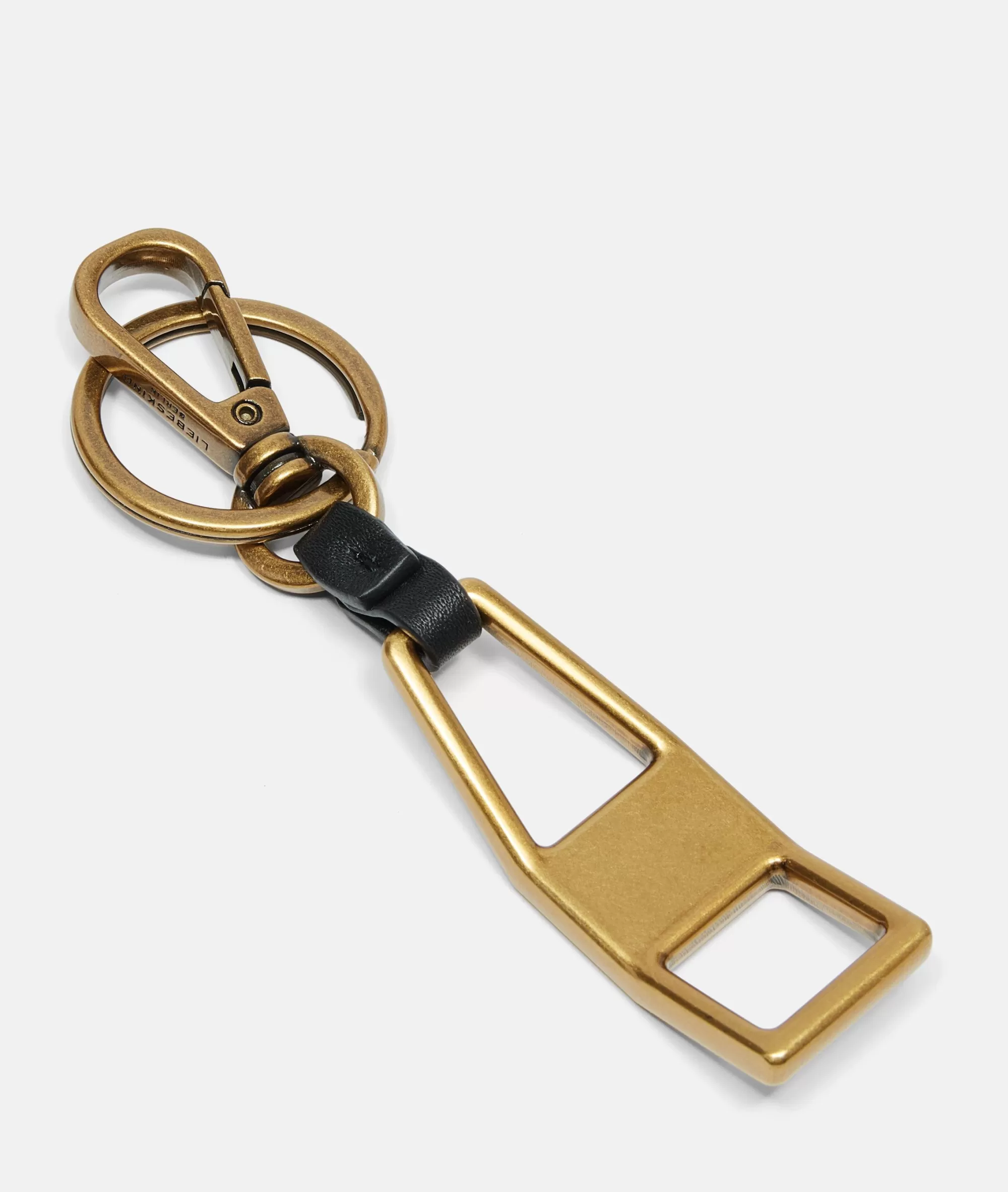 LIEBESKIND BERLIN  Anhänger<Lora Keyring messing
