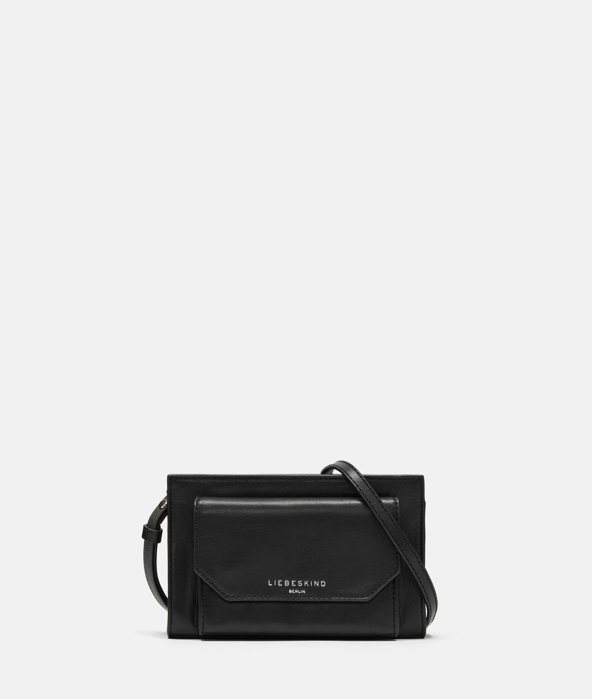 LIEBESKIND BERLIN  Ledertaschen | Umhängetaschen<Lora Mini-Bag schwarz