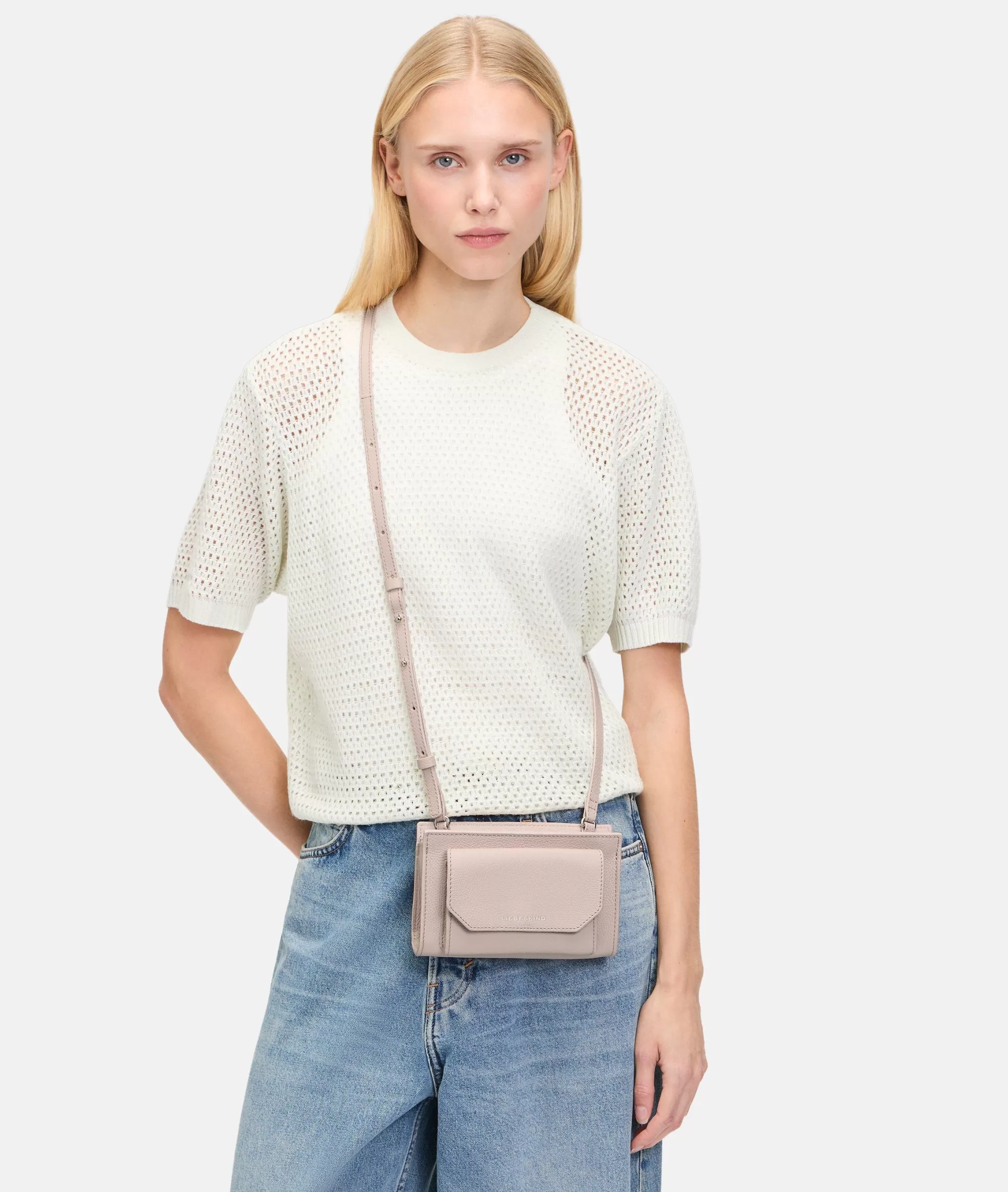 LIEBESKIND BERLIN  Ledertaschen | Umhängetaschen<Lora Mini-Bag zartrosa
