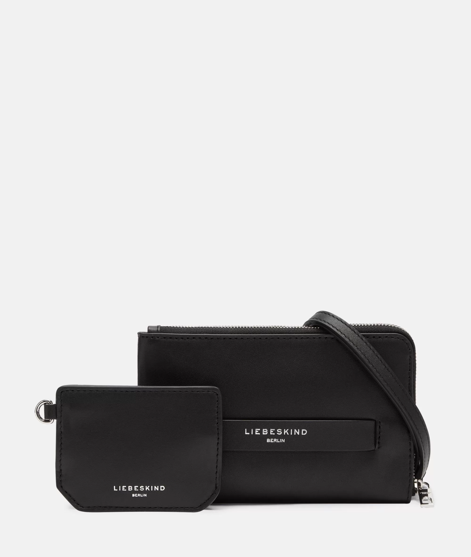 LIEBESKIND BERLIN  Ledertaschen | Umhängetaschen<Lora Pouch schwarz
