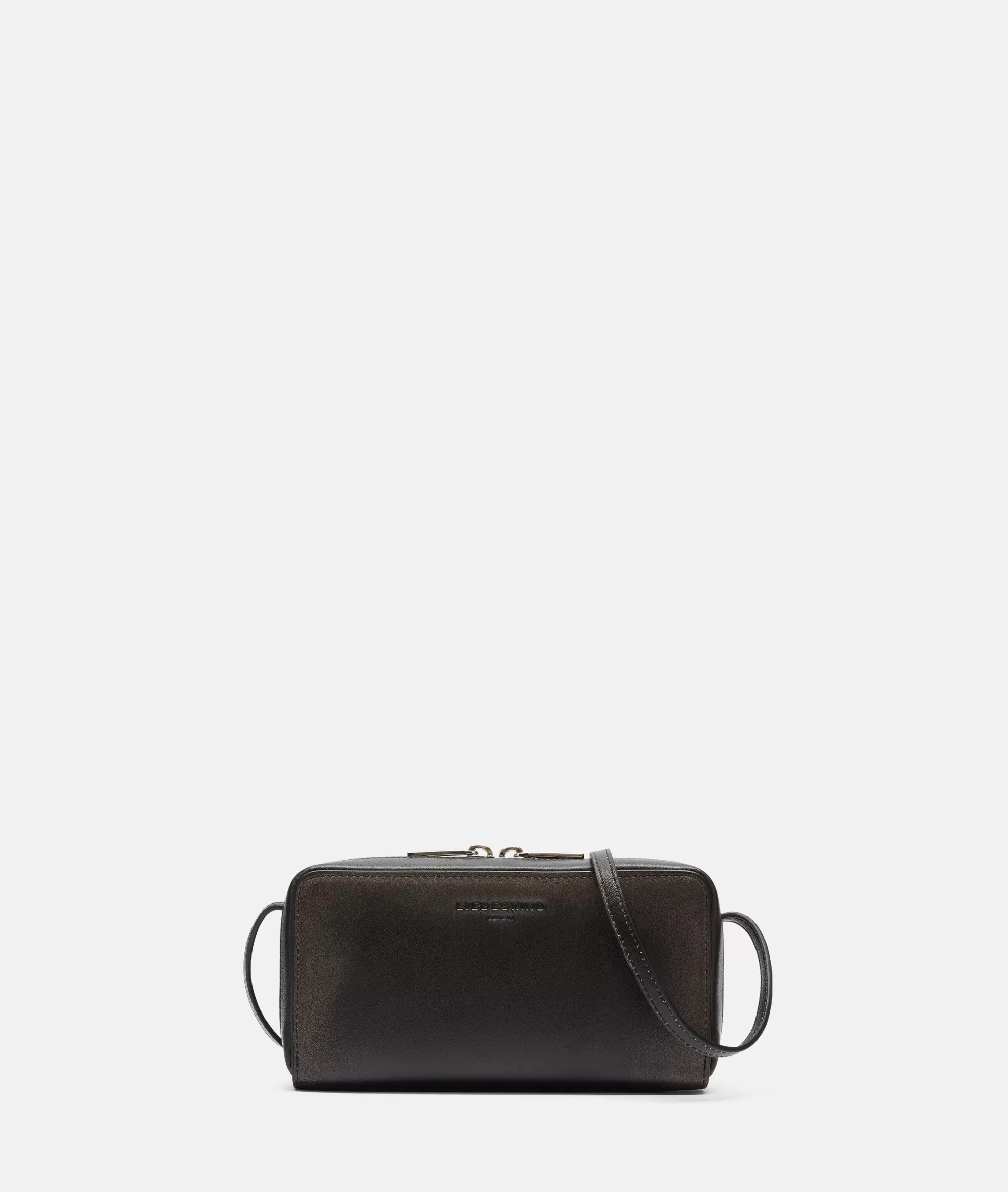 LIEBESKIND BERLIN  Ledertaschen | Umhängetaschen<Lou Crossbody XS schwarz