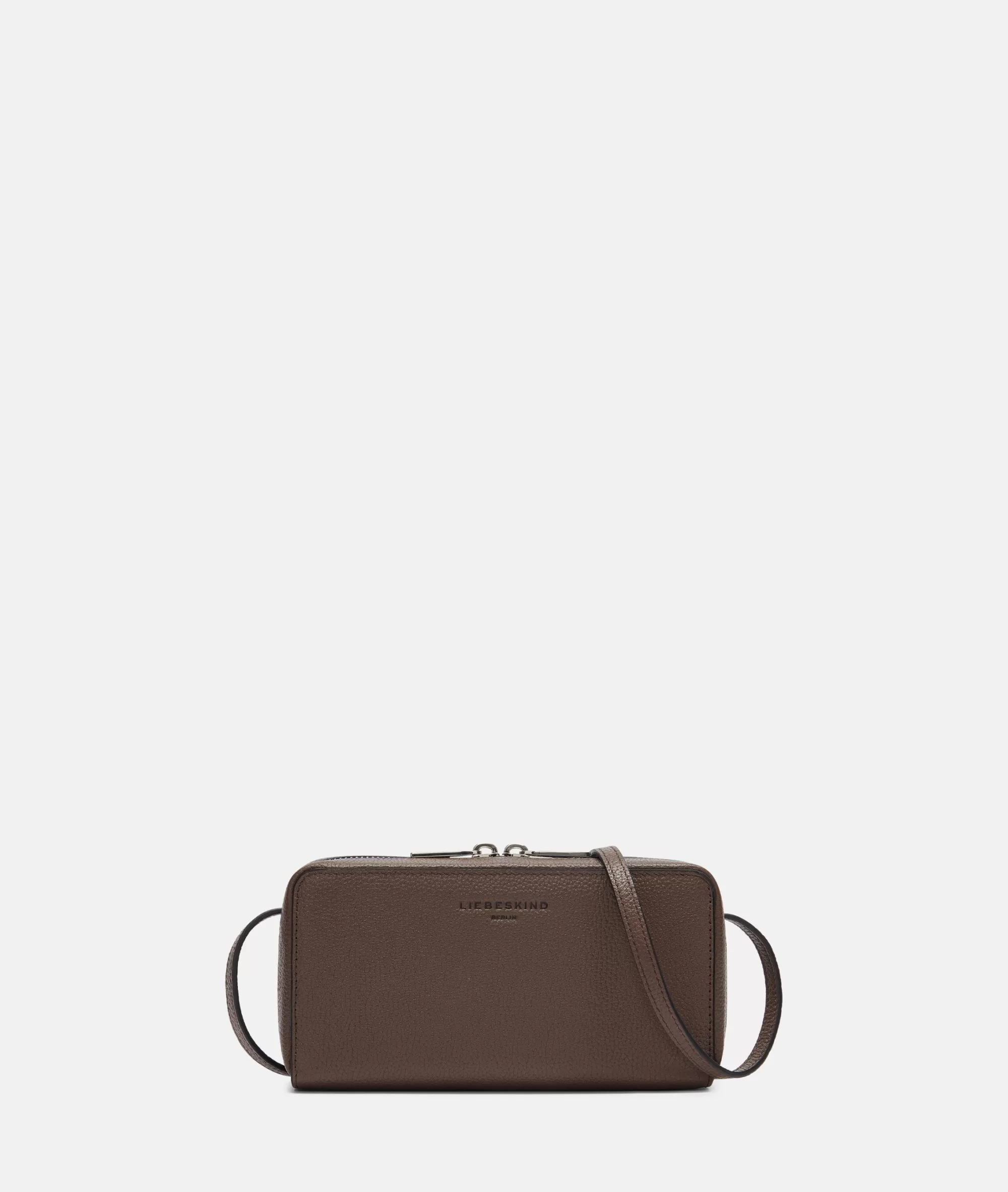 LIEBESKIND BERLIN  Ledertaschen | Umhängetaschen<Lou Crossbody XS zimt