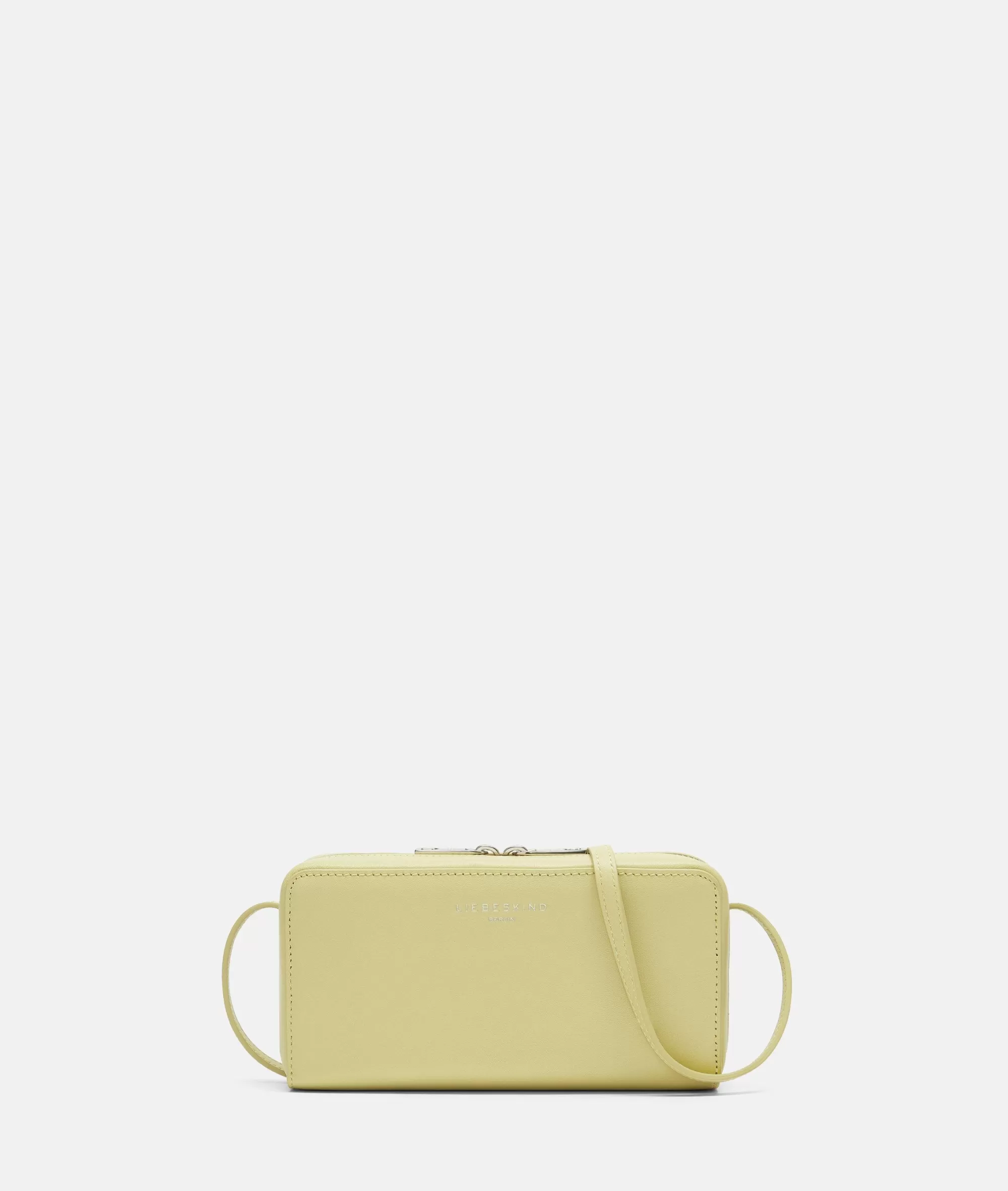 LIEBESKIND BERLIN  Ledertaschen | Umhängetaschen<Lou Crossbody XS helleszitrone