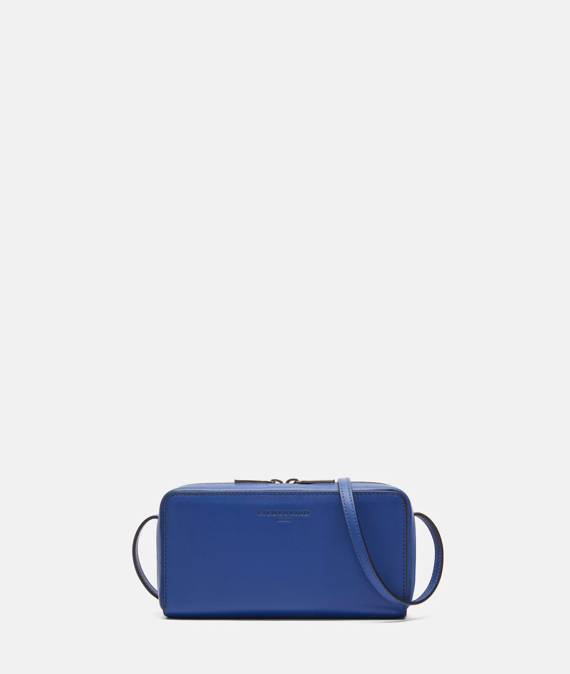 LIEBESKIND BERLIN  Ledertaschen | Umhängetaschen<Lou Crossbody XS royalblau