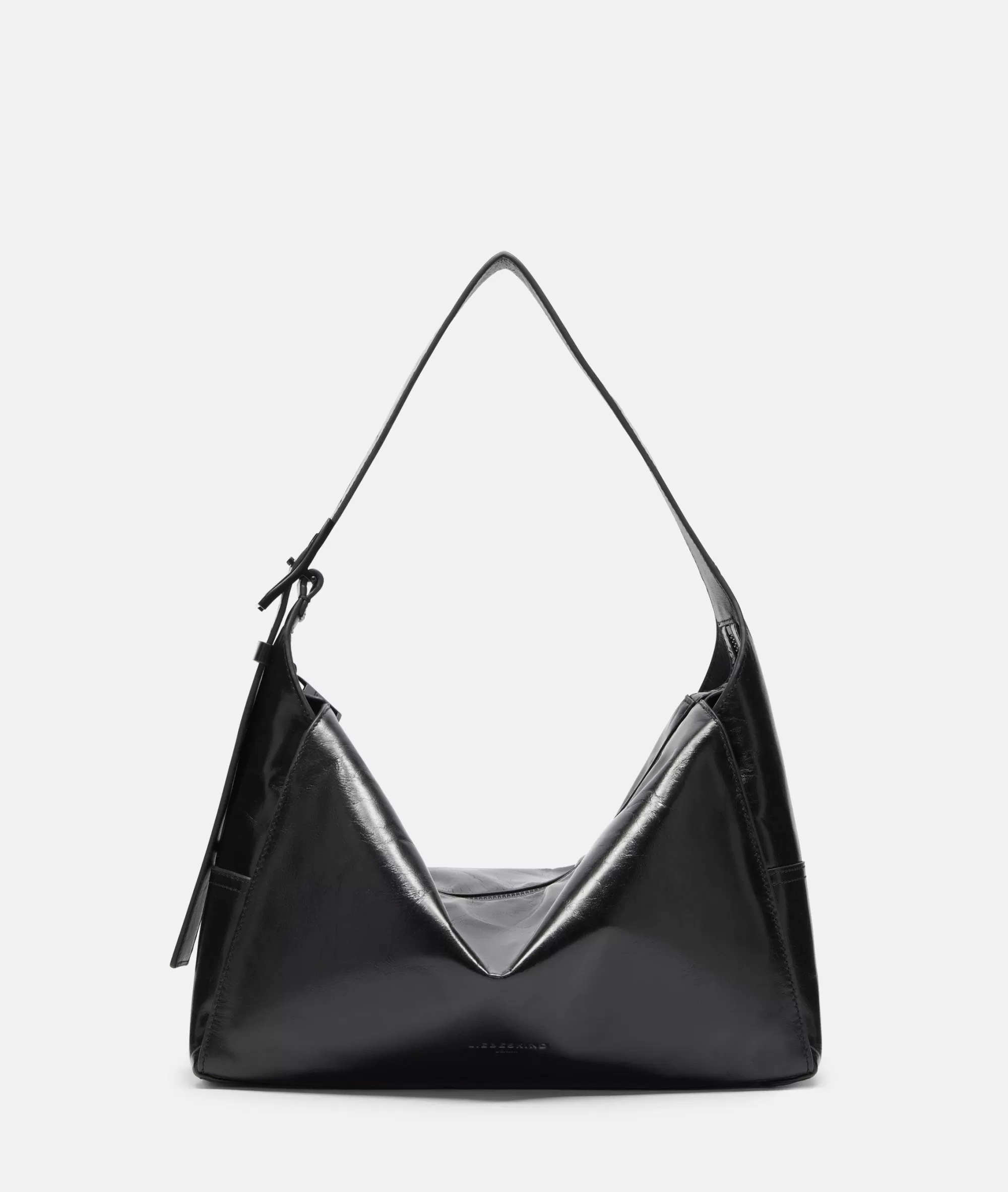 LIEBESKIND BERLIN  Ledertaschen | Schultertaschen<Lou Hobo M schwarz