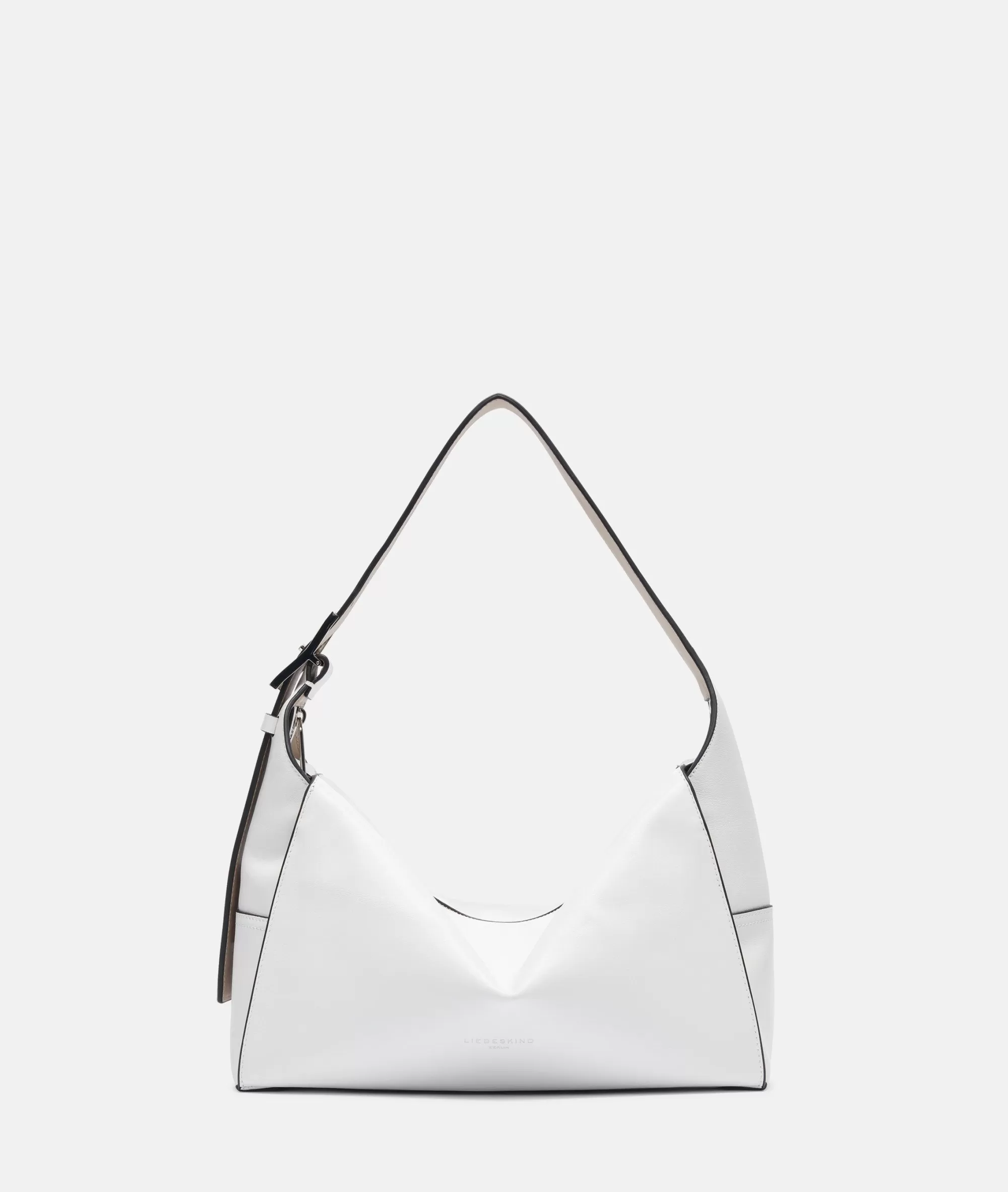 LIEBESKIND BERLIN  Ledertaschen | Schultertaschen<Lou Hobo M weiß