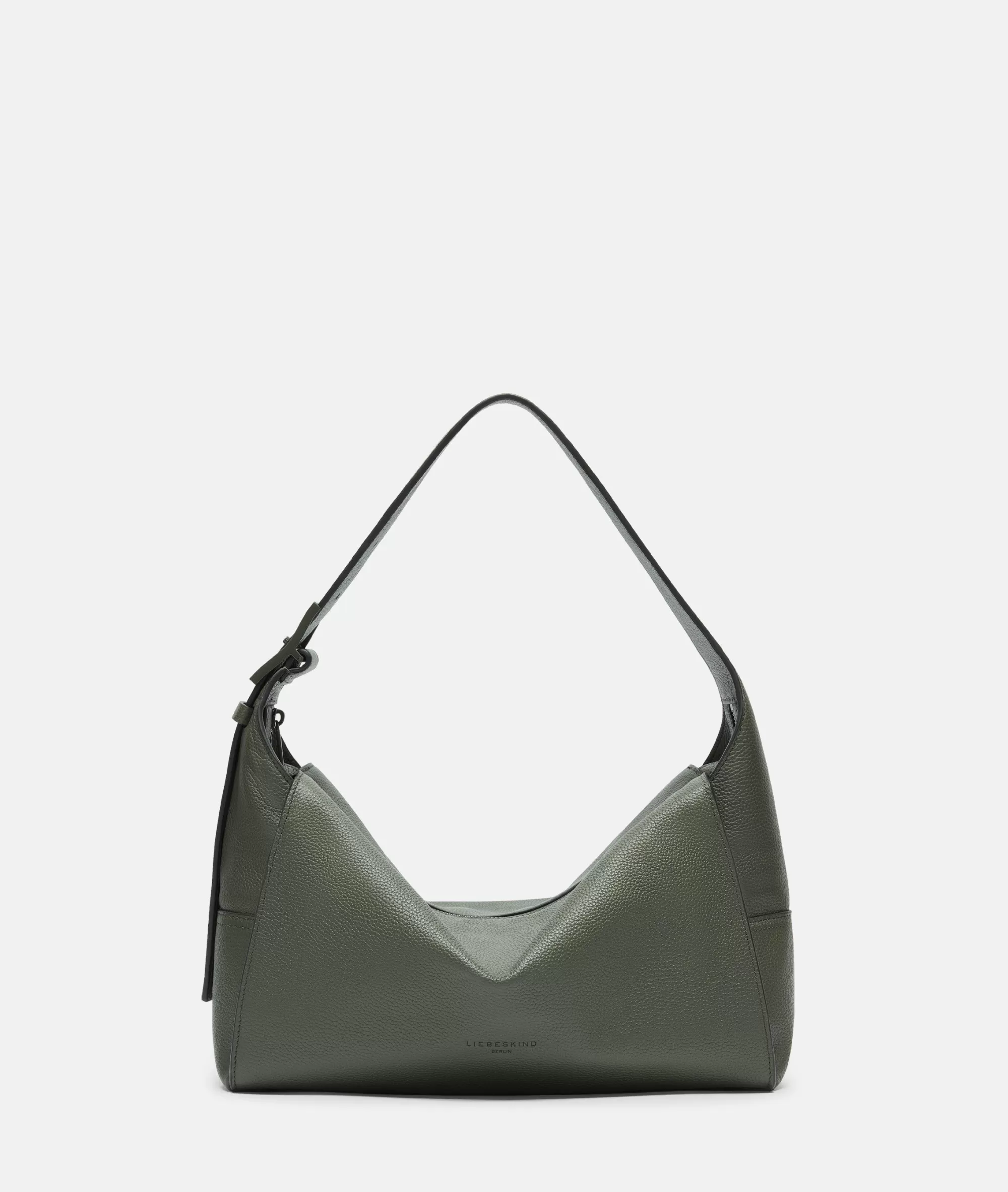LIEBESKIND BERLIN  Ledertaschen | Schultertaschen<Lou Hobo M olivgrün