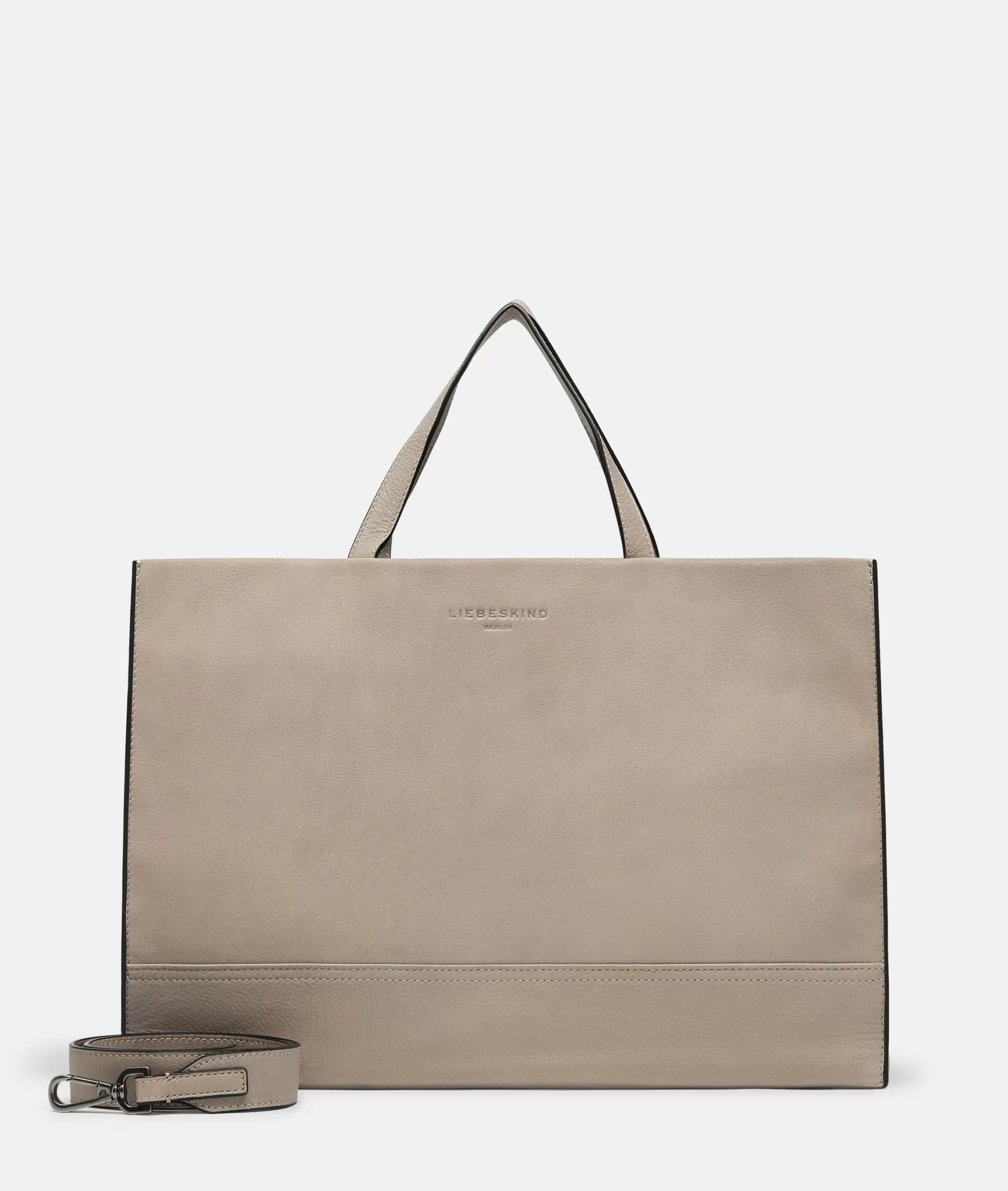 LIEBESKIND BERLIN  Ledertaschen | Handtaschen<Lou Satchel L beige