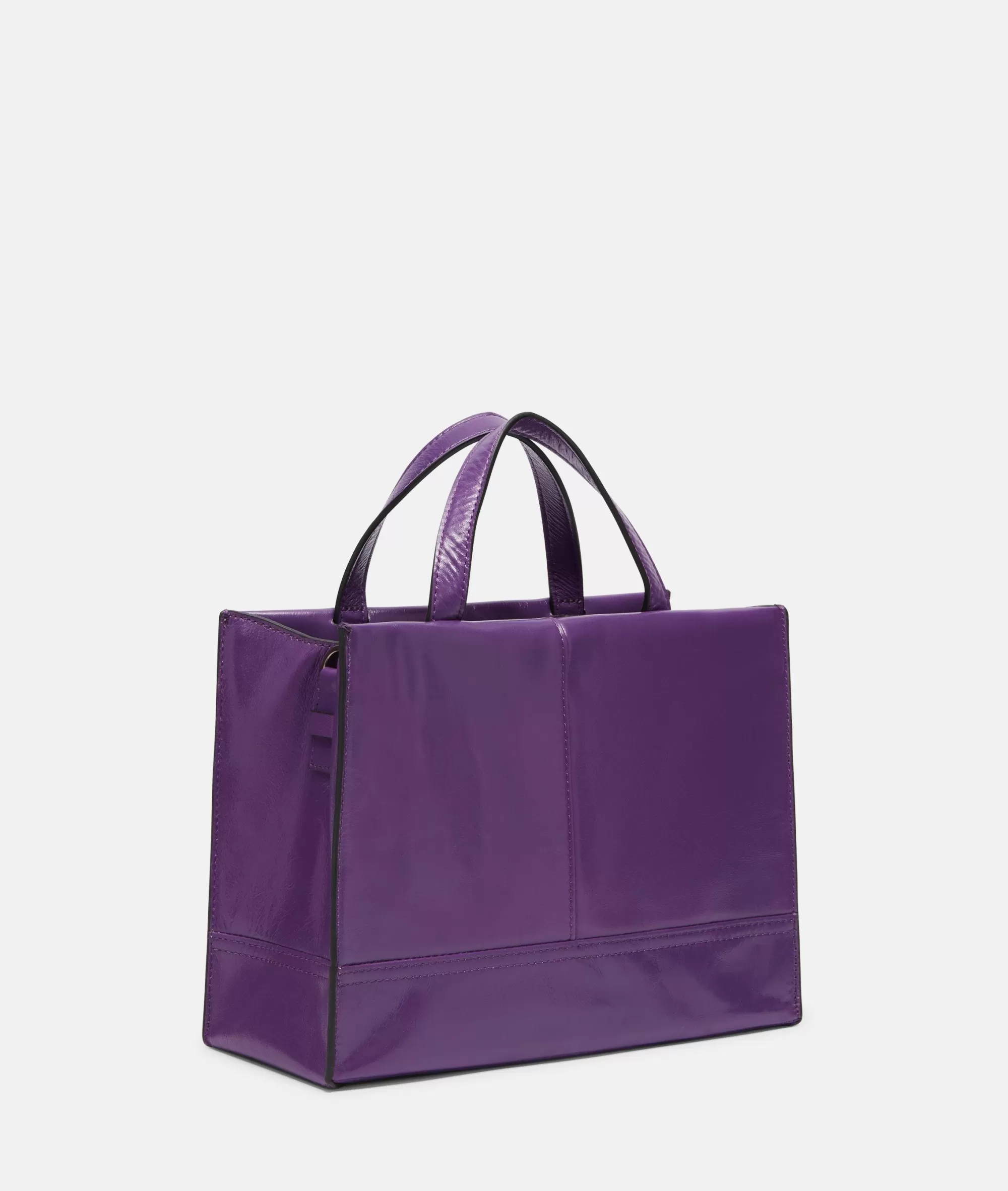 LIEBESKIND BERLIN  Ledertaschen | Schultertaschen<Lou Satchel M lila