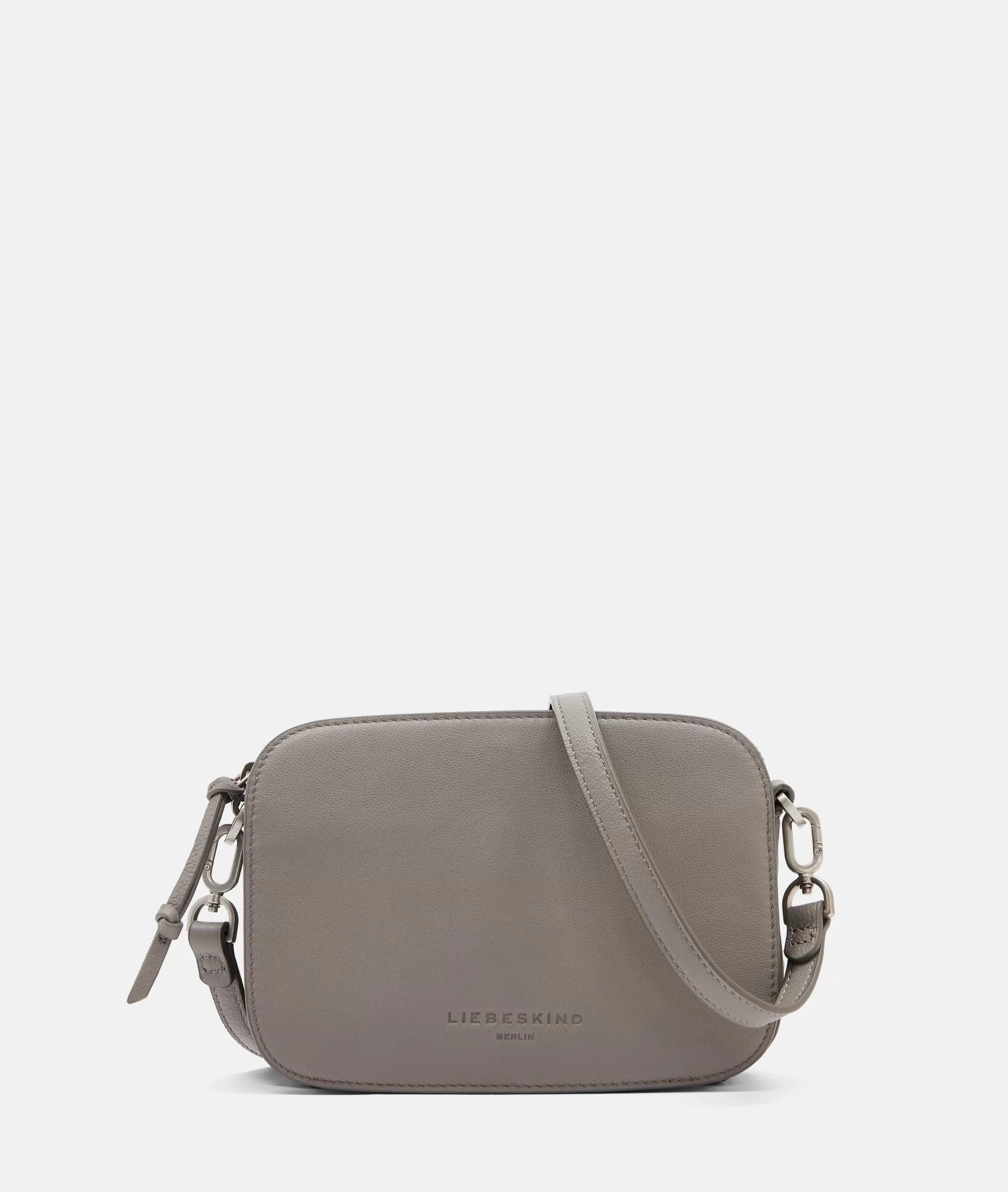 LIEBESKIND BERLIN  Ledertaschen | Umhängetaschen<Luka Crossbody steingrau